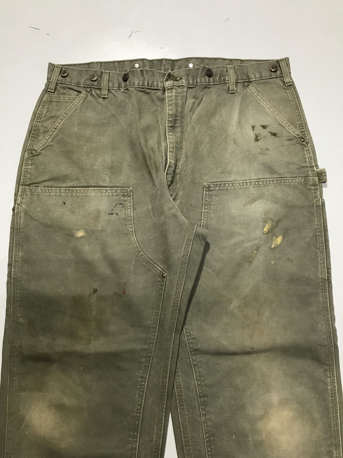 Carhartt Vintage carhartt B136 MOS carpenter denim Size US 42 / EU 58 - 5 Thumbnail