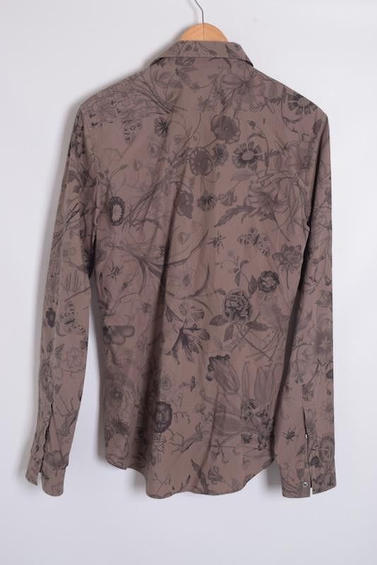 Gucci Gucci Flower print vintage Shirt Size US S / EU 44-46 / 1 - 2 Thumbnail