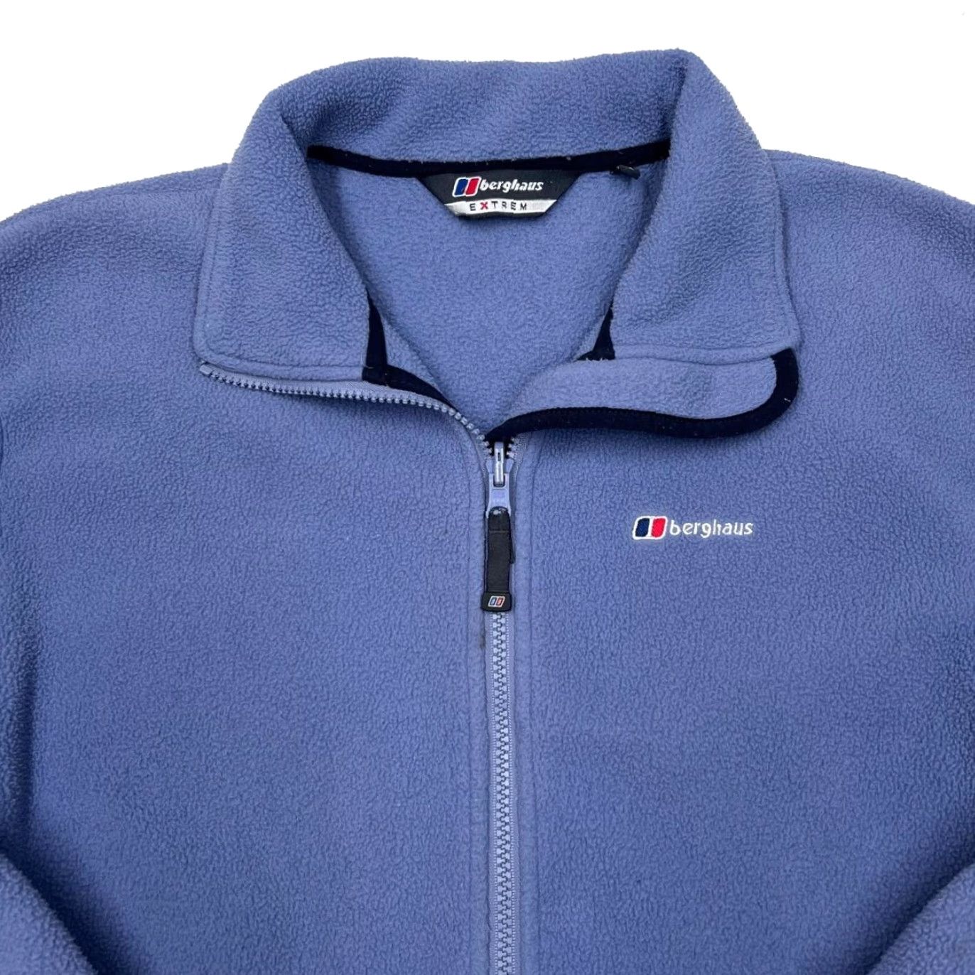Berghaus BERGHAUS EXTREM Embroidered Mini Logo Full Zip Fleece Sweatshirt Women's UK 12 Blue Orange zip pockets Logo 90s Mens Womens Boys Girls Size XL / US 12-14 / IT 48-50 - 4 Thumbnail