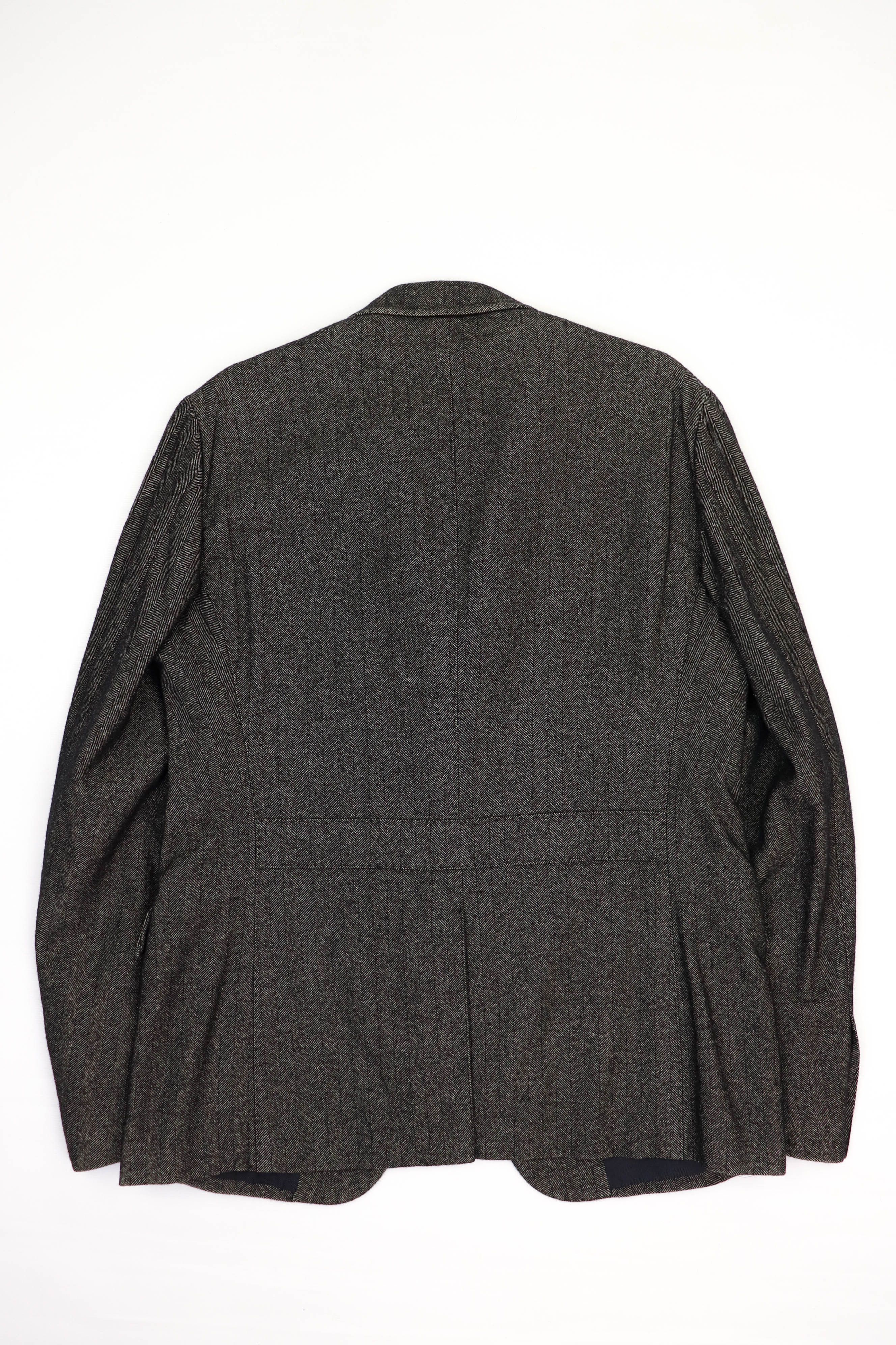 Corneliani Corneliani Trend Herringbone Wool Sport Coat Blazer Jacket Size US M / EU 48-50 / 2 - 4 Thumbnail