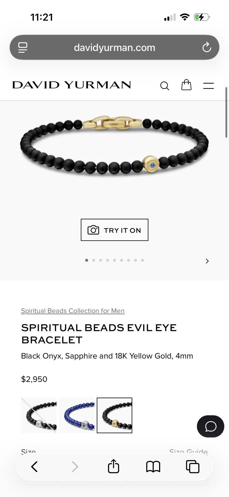 David Yurman David yurman “evil eye” braclet Size ONE SIZE - 6 Thumbnail