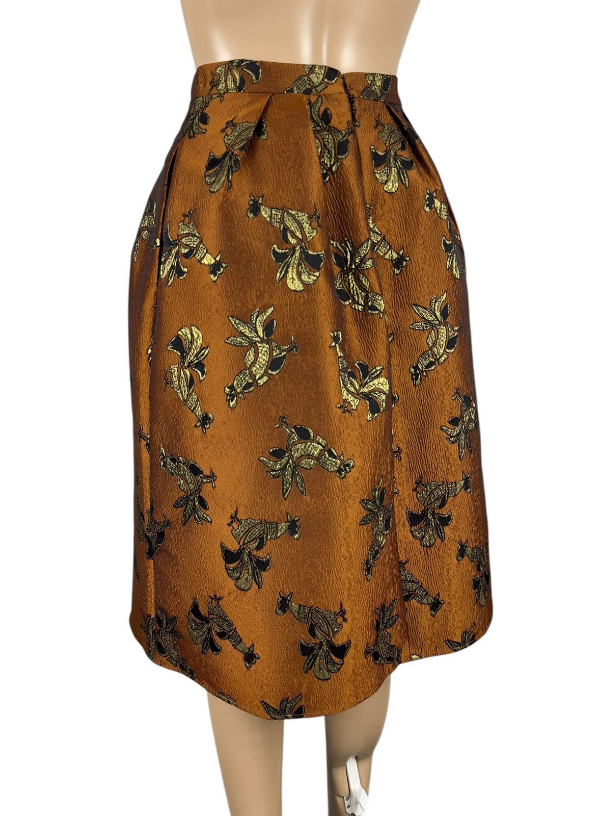 Pinko Pinko Triciclo Gonna Jacquard Lurex Skirt size IT38 Size 26" / US 2 / IT 38 - 6 Thumbnail