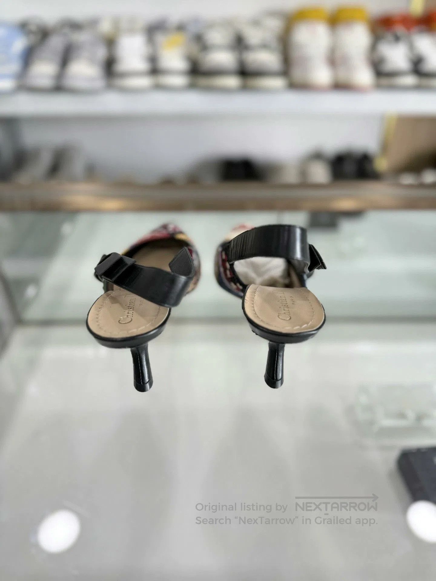 Dior Dior Floral Embroidery Low. Size US 5 / IT 35 - 3 Thumbnail
