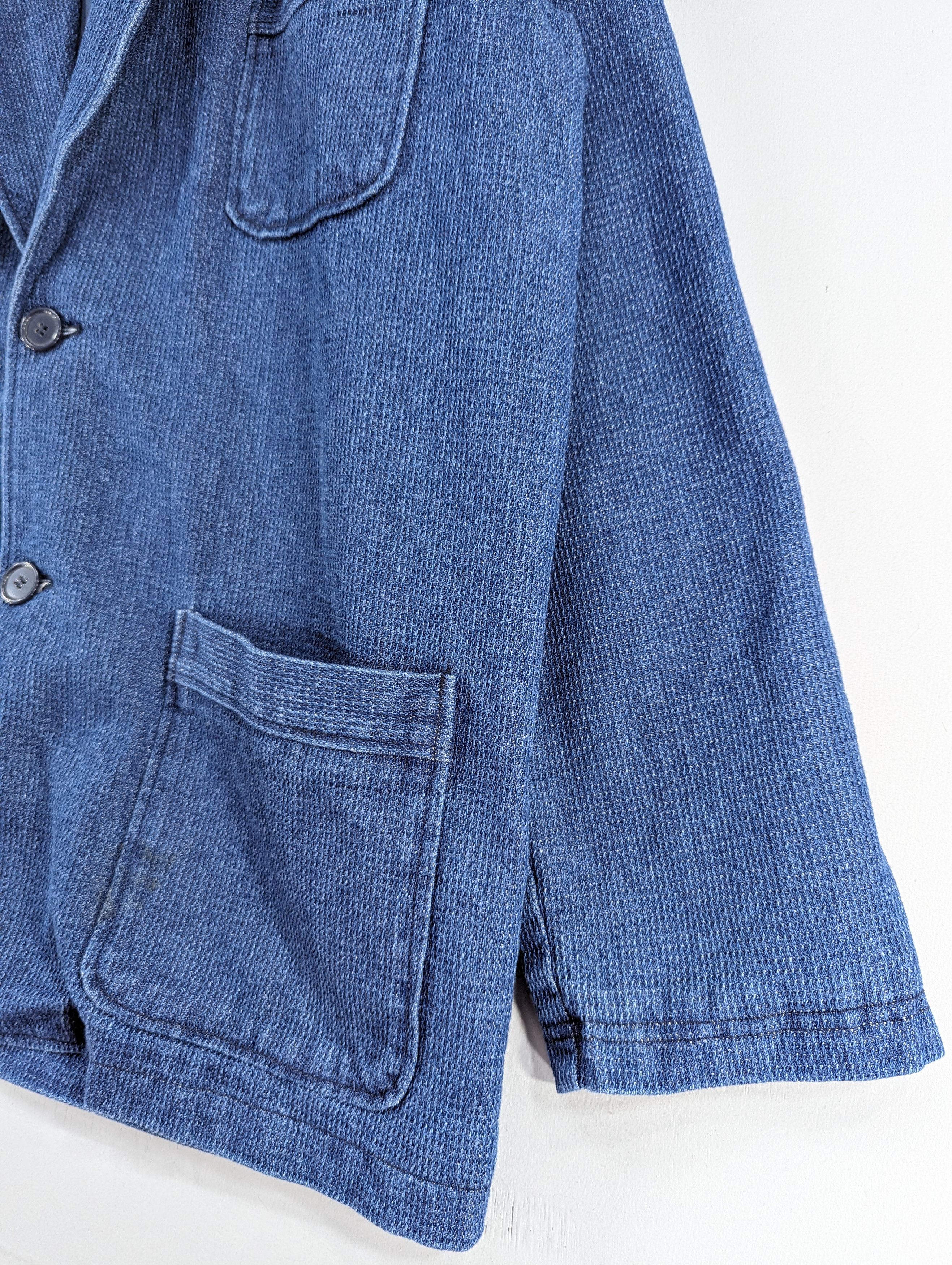 Japanese Brand Vintage Well Motion Denim Button Jacket Size US M / EU 48-50 / 2 - 4 Thumbnail