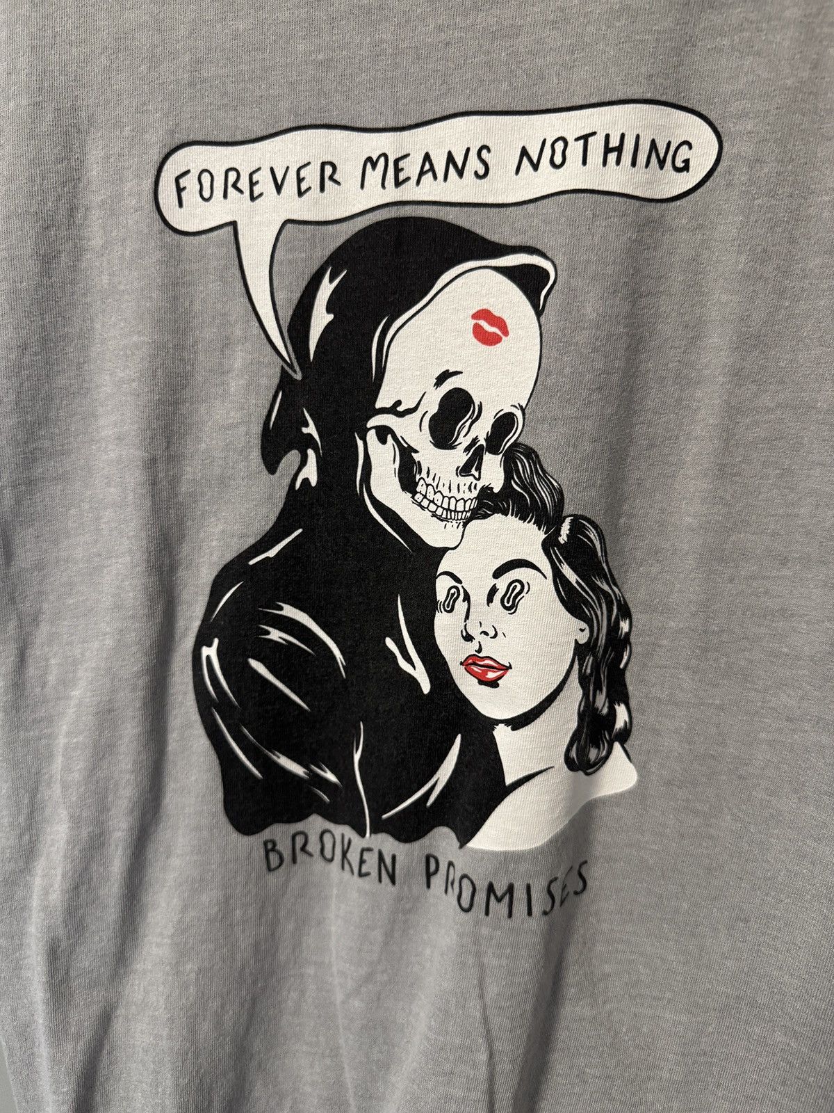 Broken Promises Co. Broken promises tee in grey sz S Size US S / EU 44-46 / 1 - 2 Thumbnail