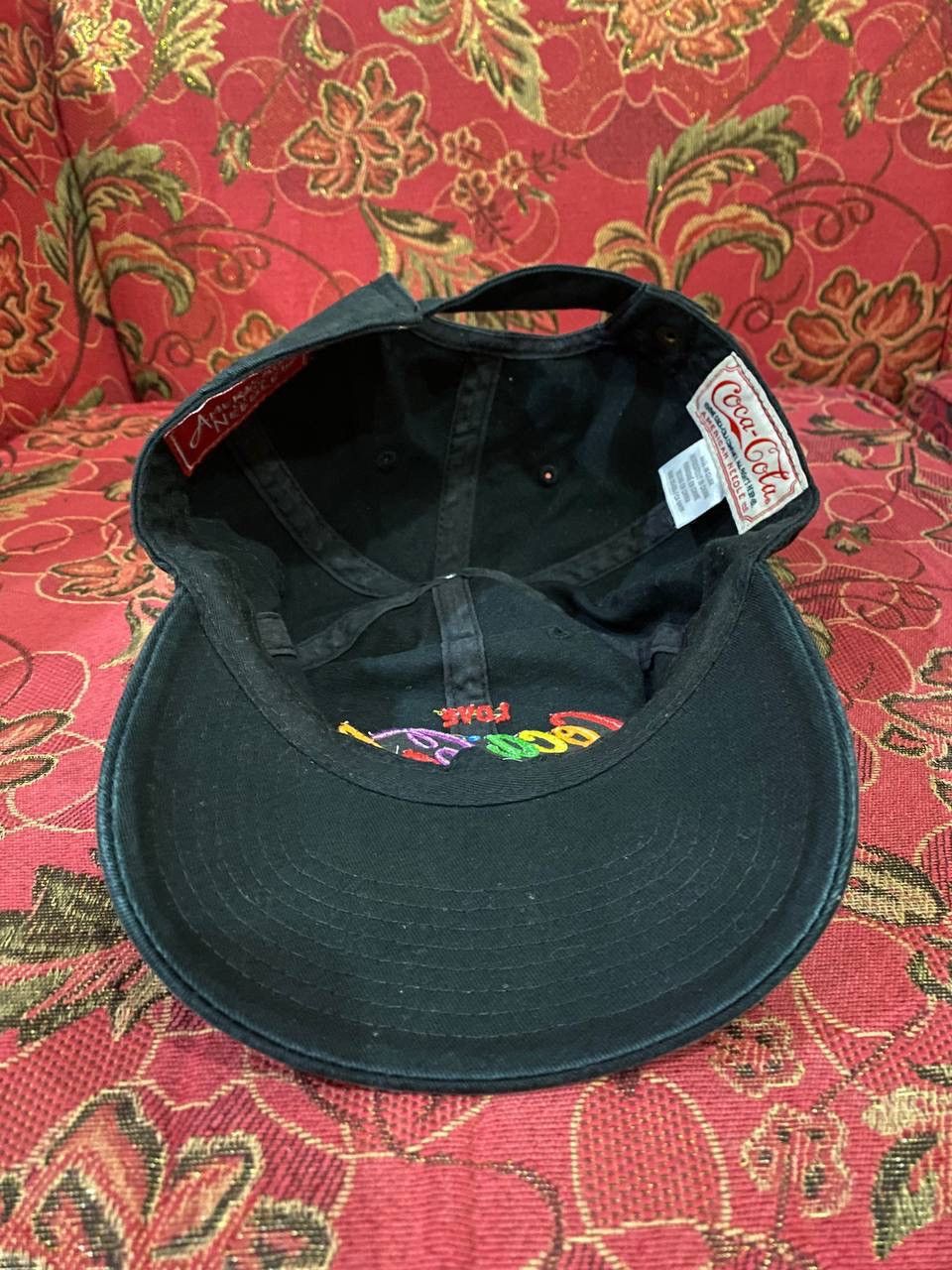 Coca Cola Vintage America Needle Coca Cola Trucker Cap Size ONE SIZE - 6 Thumbnail