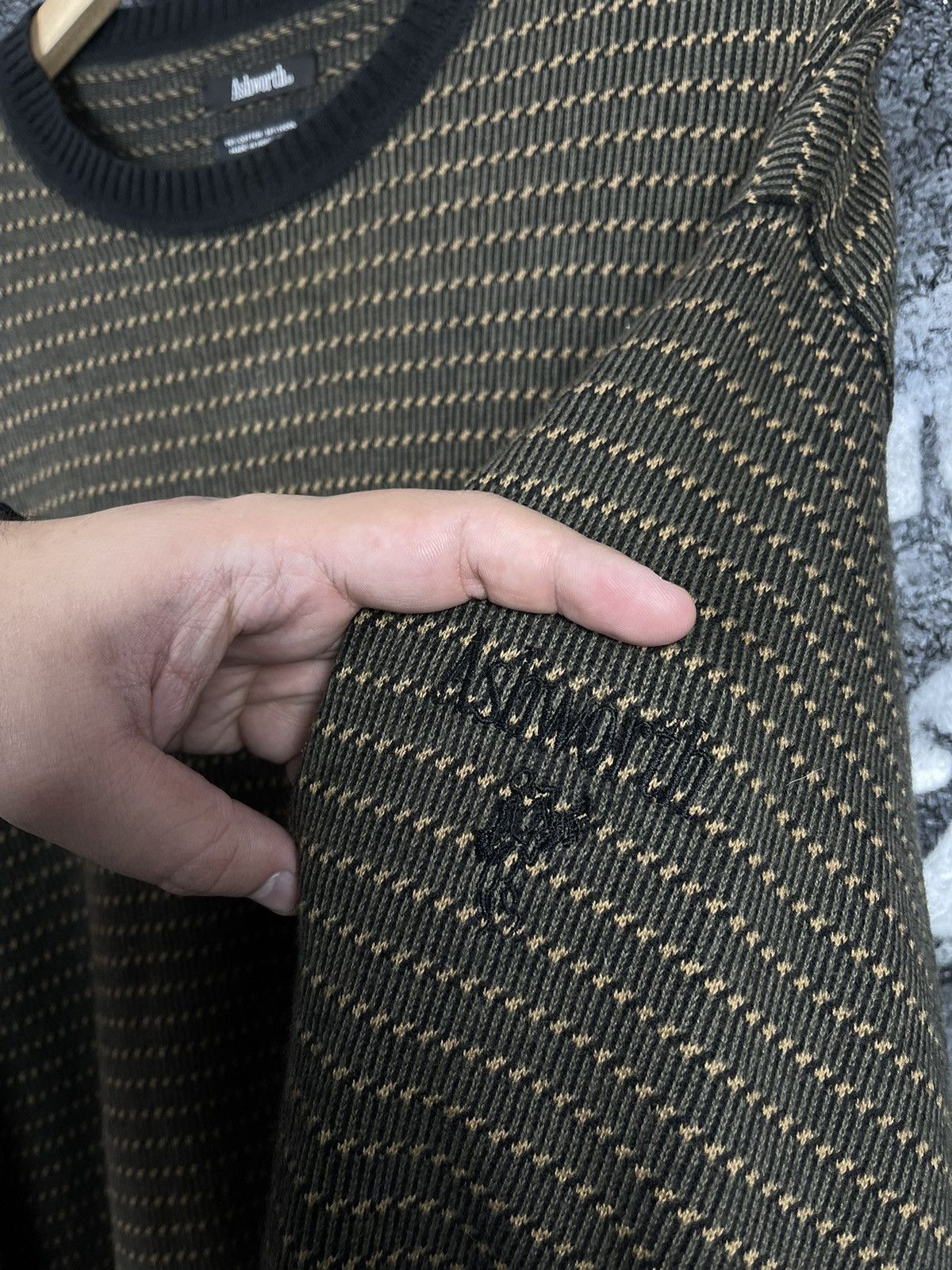 Ashworth × Designer Ashworth Wool Sweater Men’s Size L Size US L / EU 52-54 / 3 - 7 Thumbnail