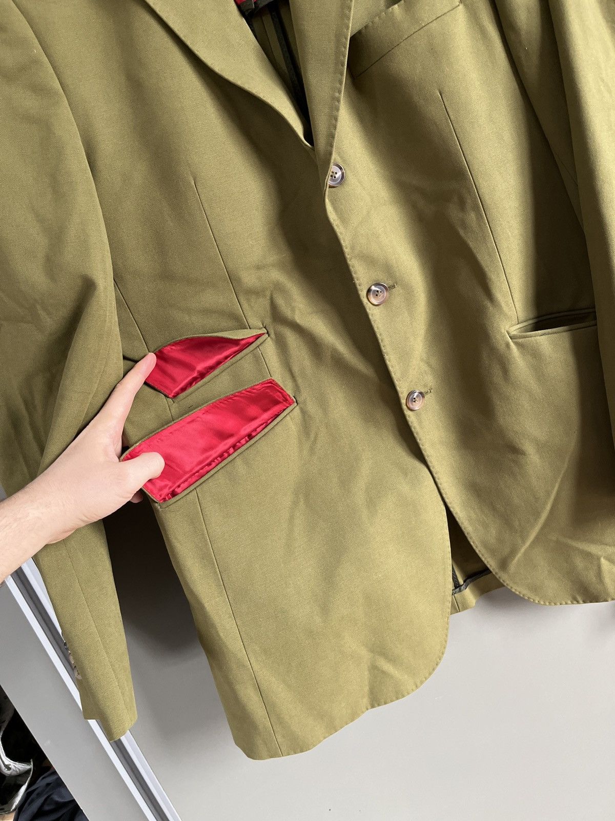 Other Conrad Hasselbach Green Cotton Heavy Classic Hunting Coat Size US L / EU 52-54 / 3 - 8 Thumbnail