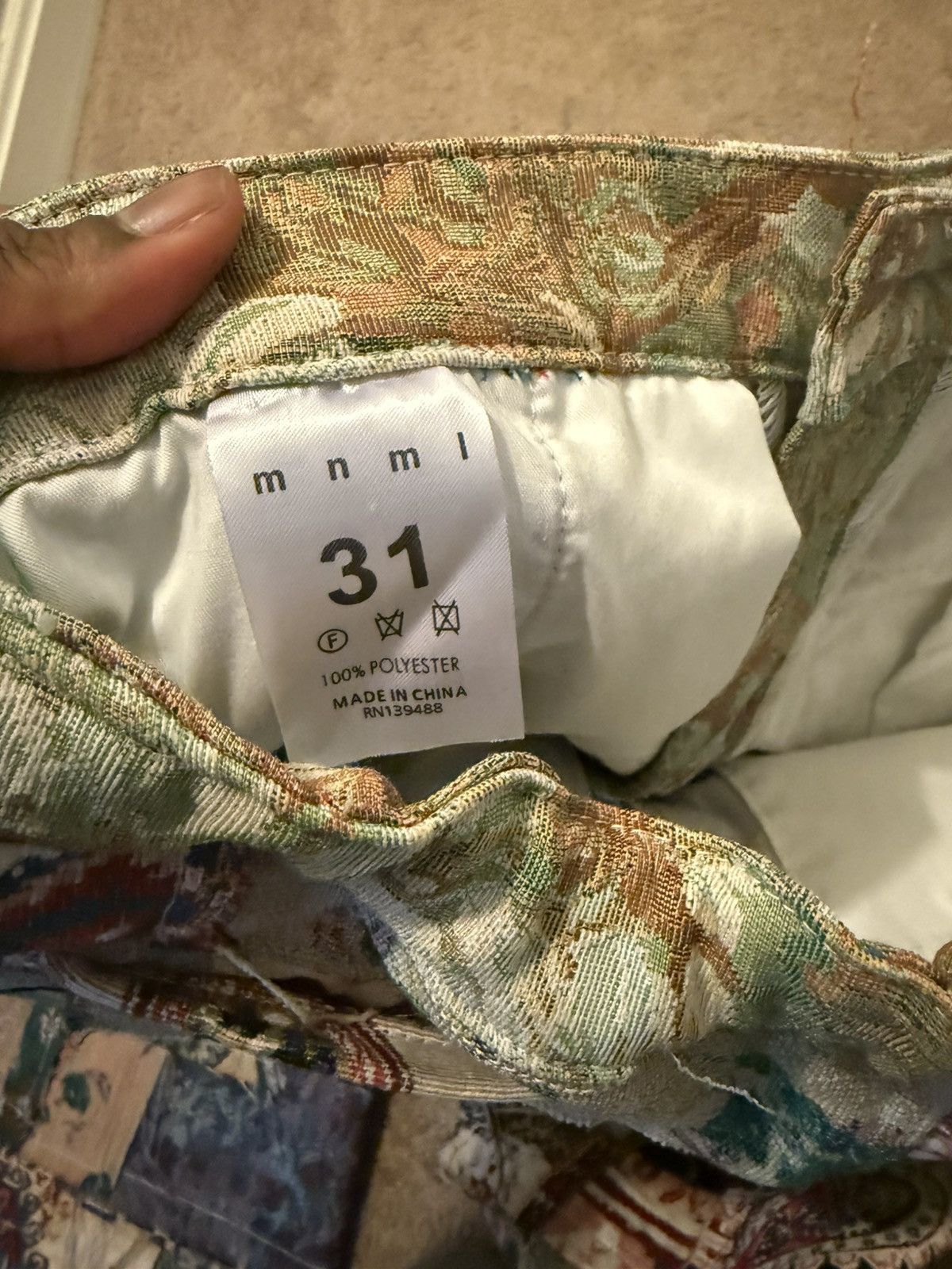 MNML PANELED BLANKET PANTS Size US 31 - 6 Thumbnail