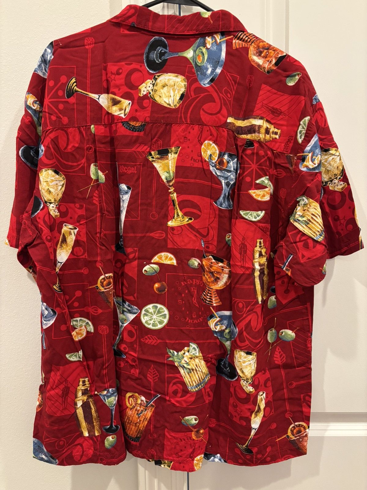 Vintage Vintage Paradise Found Happy Hour Cocktail Hawaiian Shirt XL Size US XL / EU 56 / 4 - 6 Thumbnail