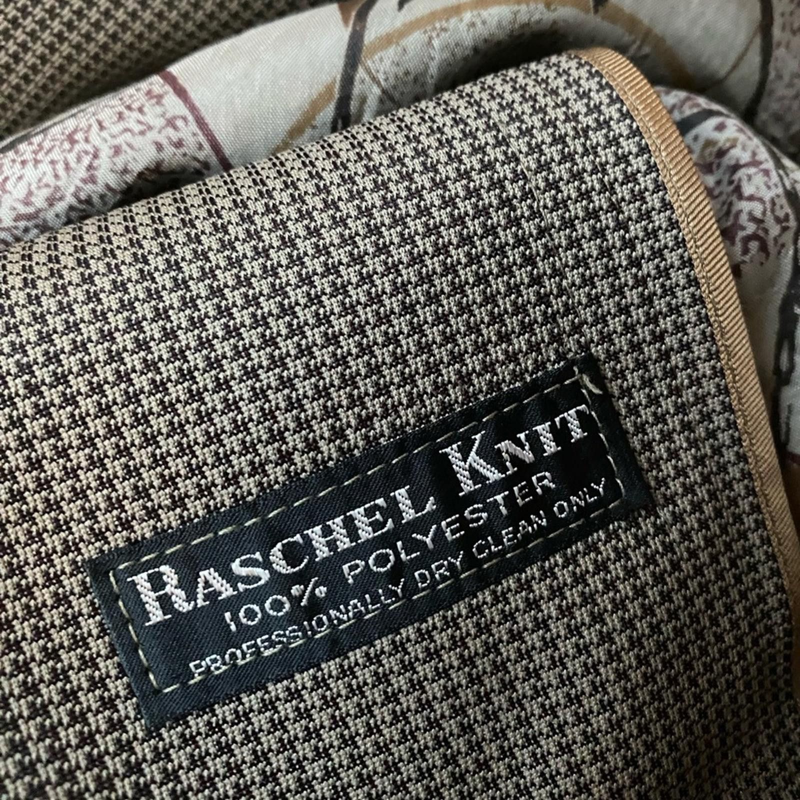 Other Vintage Rachel Knit Houndstooth Coat – Size XL Size US XL / EU 56 / 4 - 7 Thumbnail