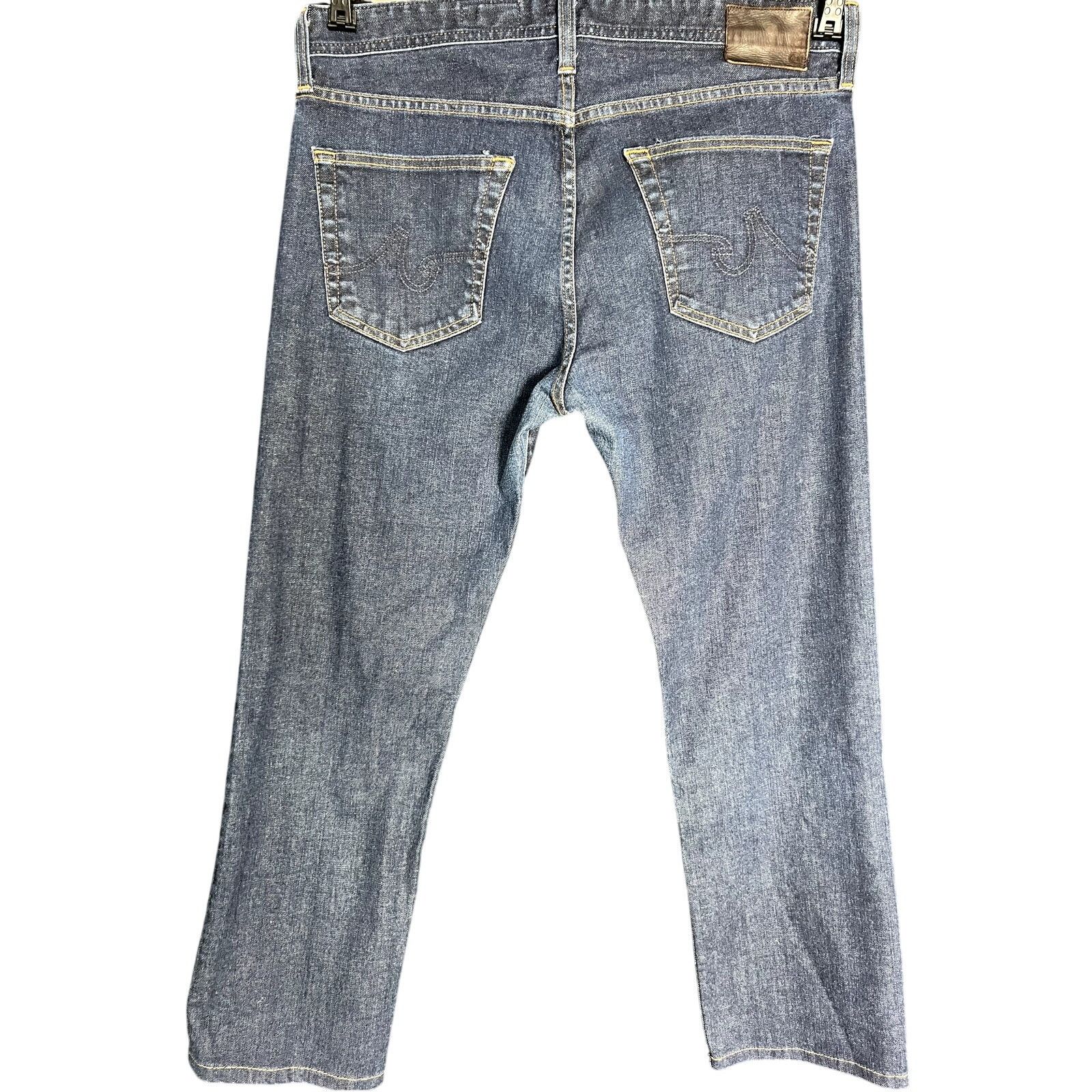 AG Adriano Goldschmied AG Denim Adriano Goldschmied Men's 36x34 The Matchbox Jeans Size US 36 / EU 52 - 2 Thumbnail