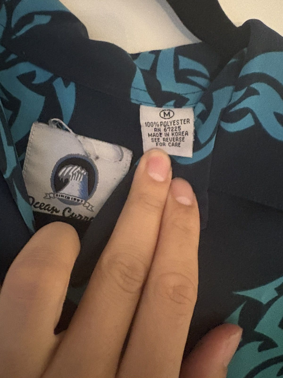 Ocean Current Ocean Current Hawaiian Shirt Size US M / EU 48-50 / 2 - 2 Thumbnail