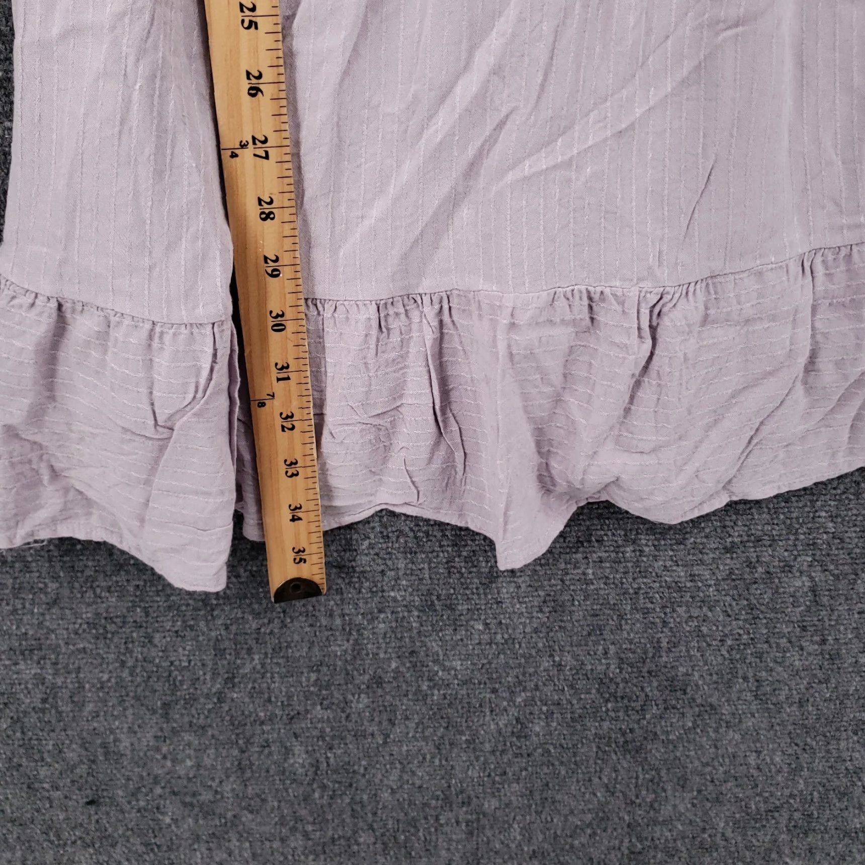 Vintage Altar'd State Dress Women S Gray Mini Striped Slip Lined Sleeveless Summer Size S / US 4 / IT 40 - 5 Thumbnail