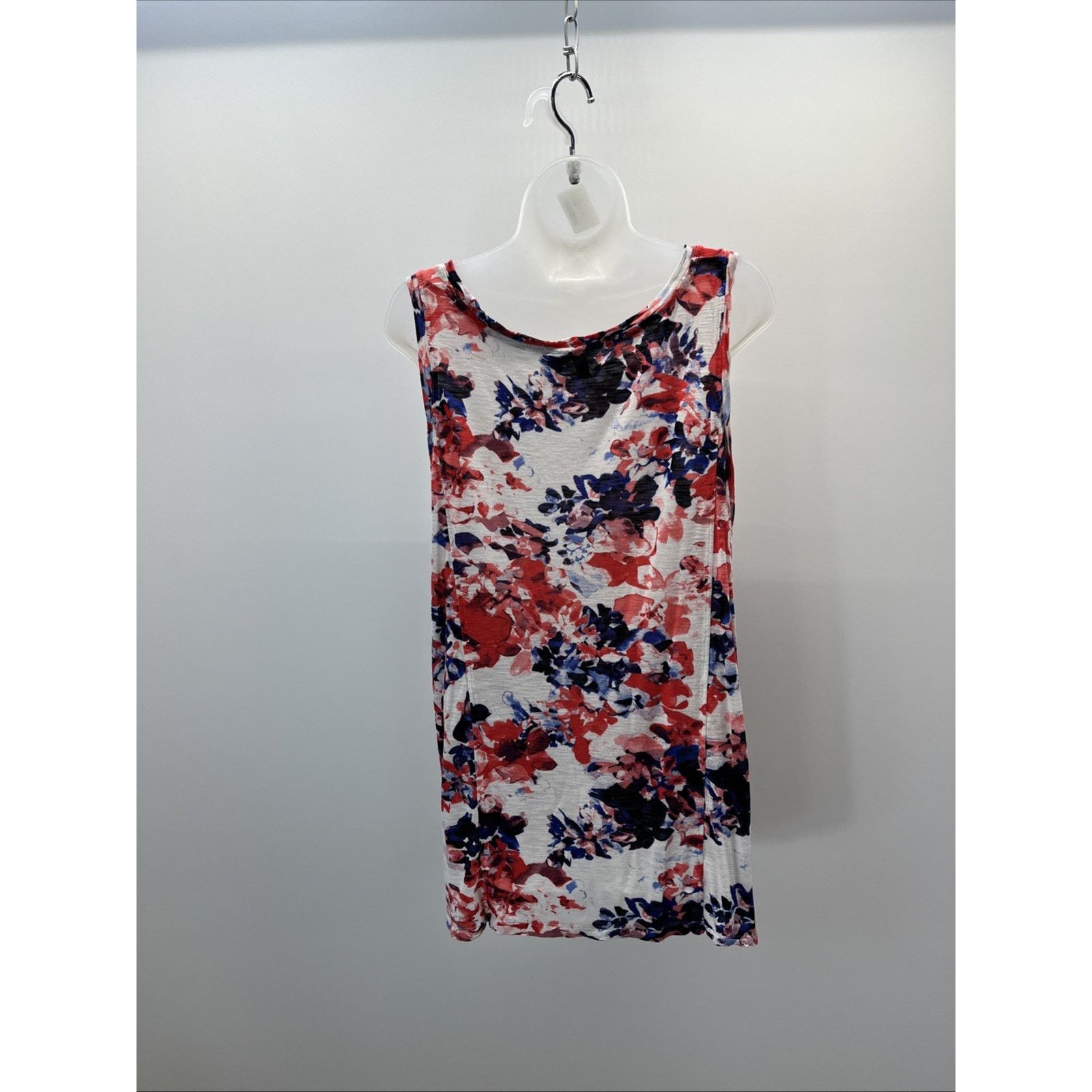 Other Womens kenar white floral tank top sz 2X Size XXL / US 16-18 / IT 52-54 - 4 Thumbnail