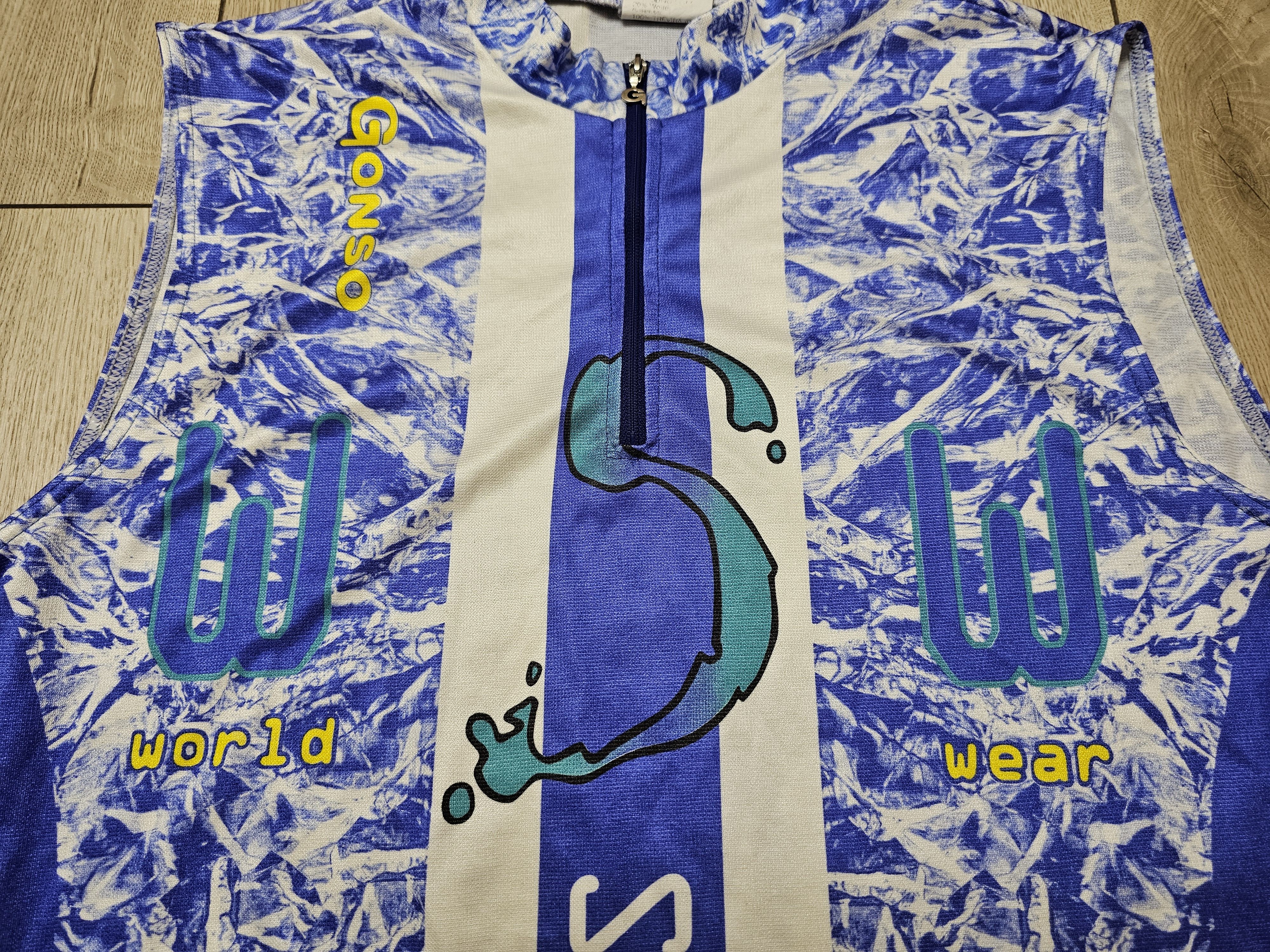 All Sport × Vintage VINTAGE GONSO SPORTS CYCLING JERSEY VELO SHIRT SLEEVELESS Size US M / EU 48-50 / 2 - 3 Thumbnail