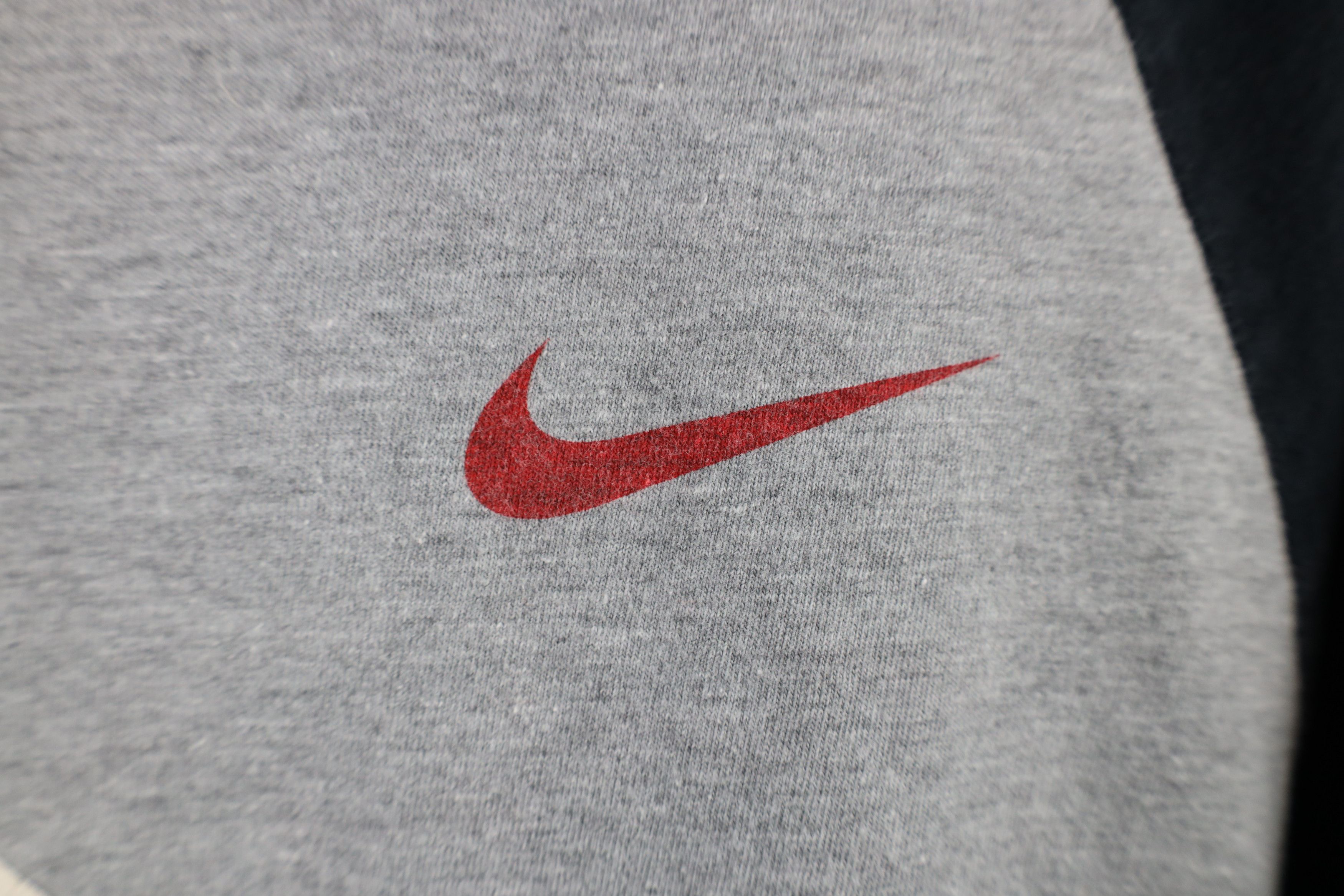 Nike × Vintage Vintage Nike Swoosh Ohio State University Raglan T-Shirt Size US L / EU 52-54 / 3 - 4 Thumbnail
