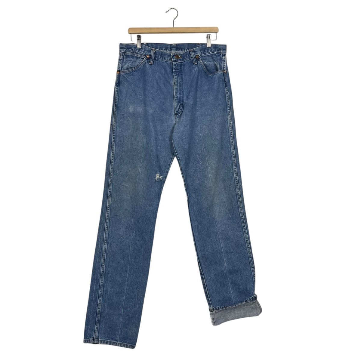 Wrangler Vintage Wrangler Denim Jeans Size US 34 / EU 50 - 12 Thumbnail