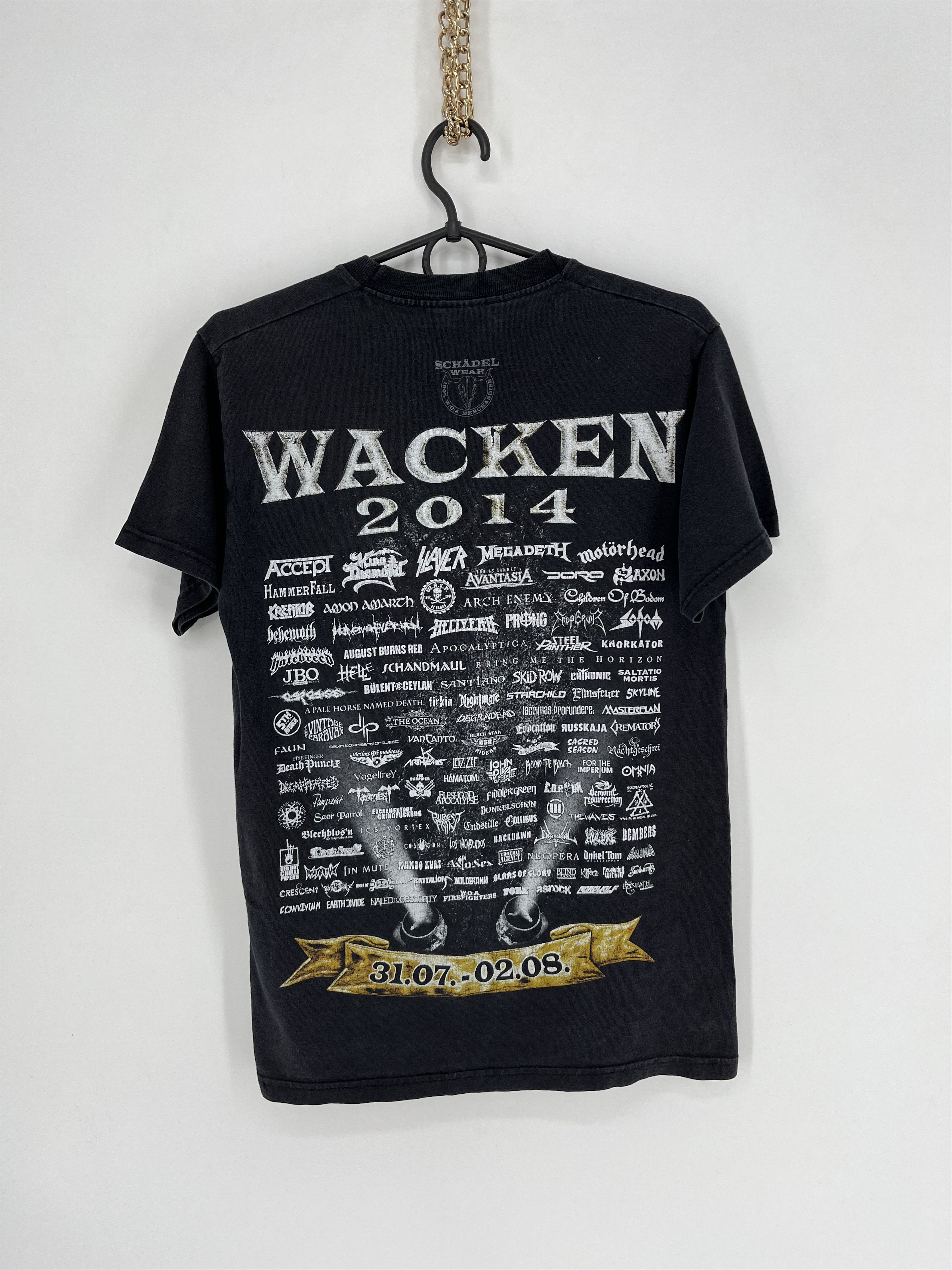 Band Tees 🔥MAKE OFFERS🔥Vintage Wacken W:O:A tee Travis Scott style Size US S / EU 44-46 / 1 - 8 Thumbnail