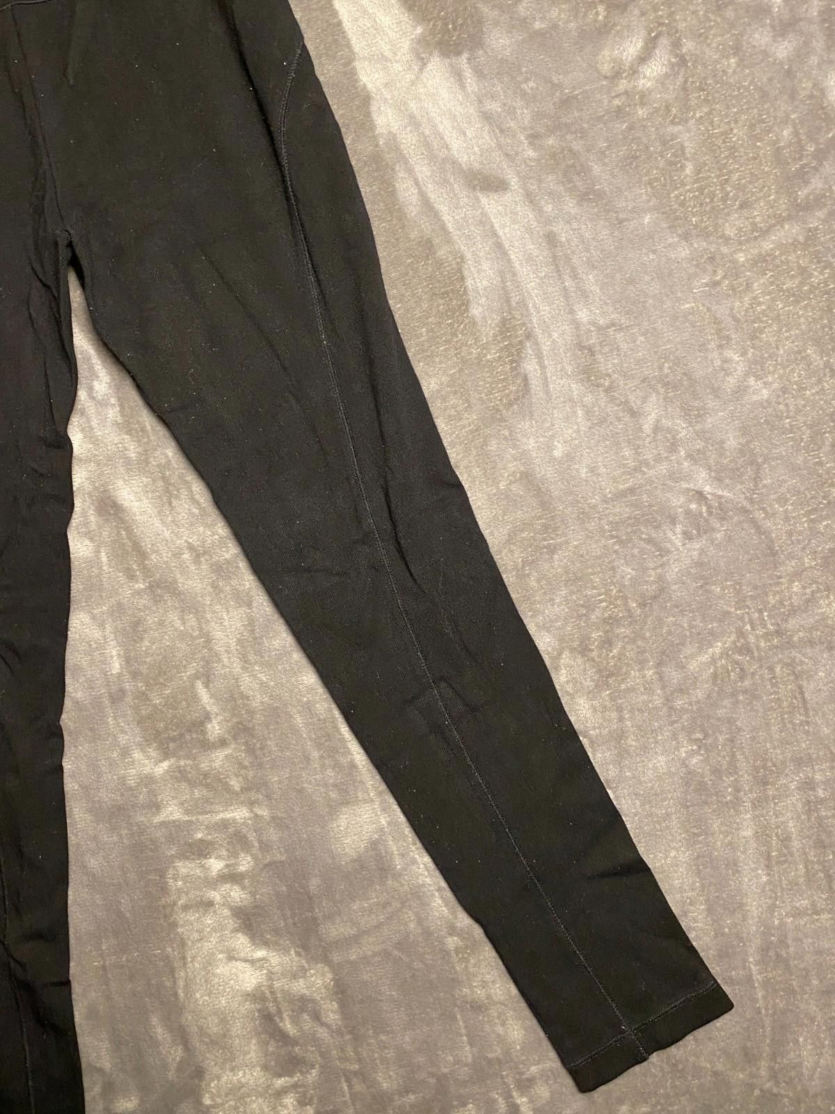 Designer Rachel Rachel Roy Straight Leg Legging Pants Sz S Black (B18 Size 28" / US 6 / IT 42 - 8 Thumbnail