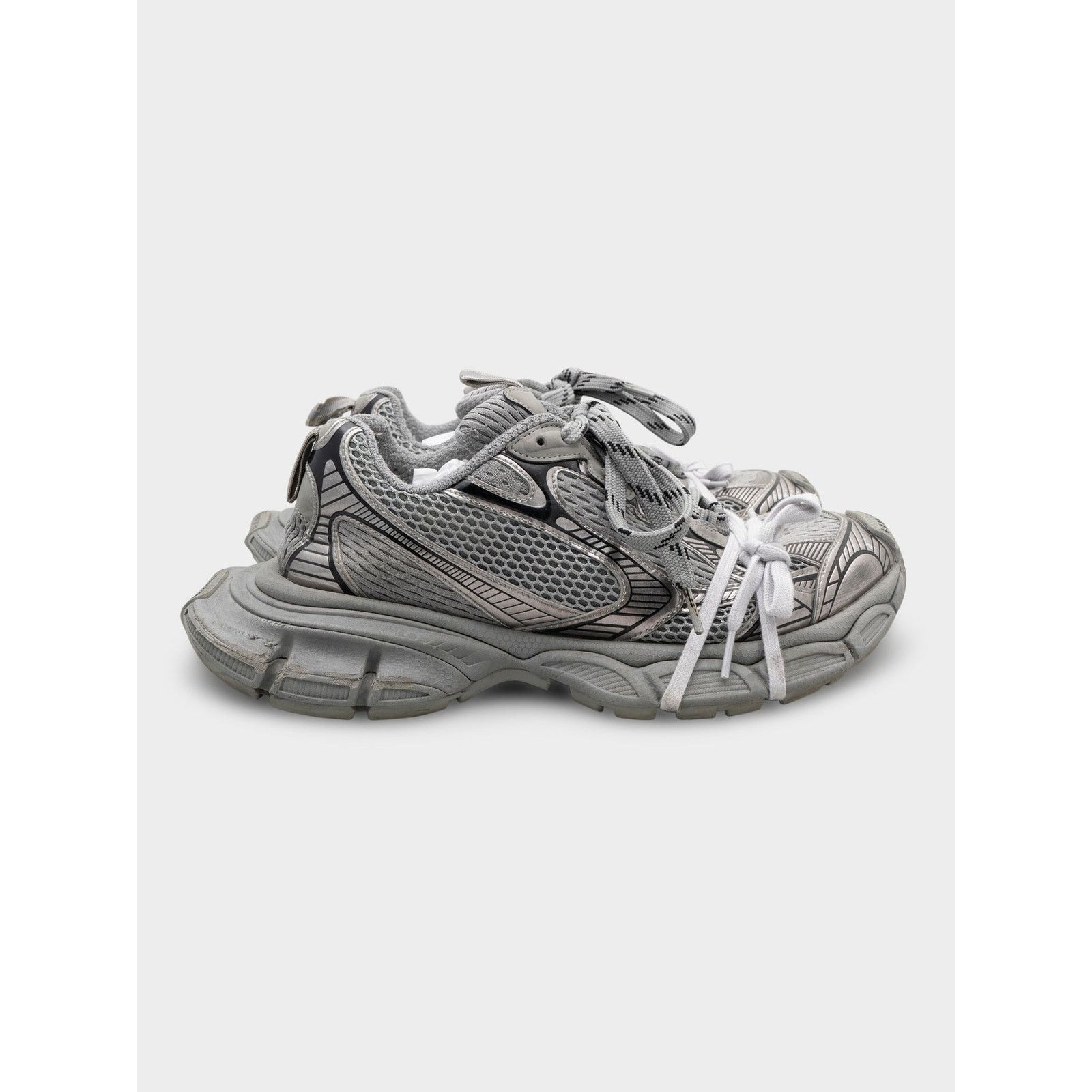 Balenciaga Grey XL Sneakers Size US 9 / EU 42 - 5 Thumbnail