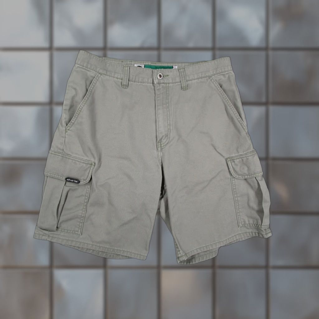 Levi's Levi's SilverTab Shorts Mens 32 Sage Green Cargo Utility Twill Skate Y2K Size US 32 / EU 48 - 1 Thumbnail