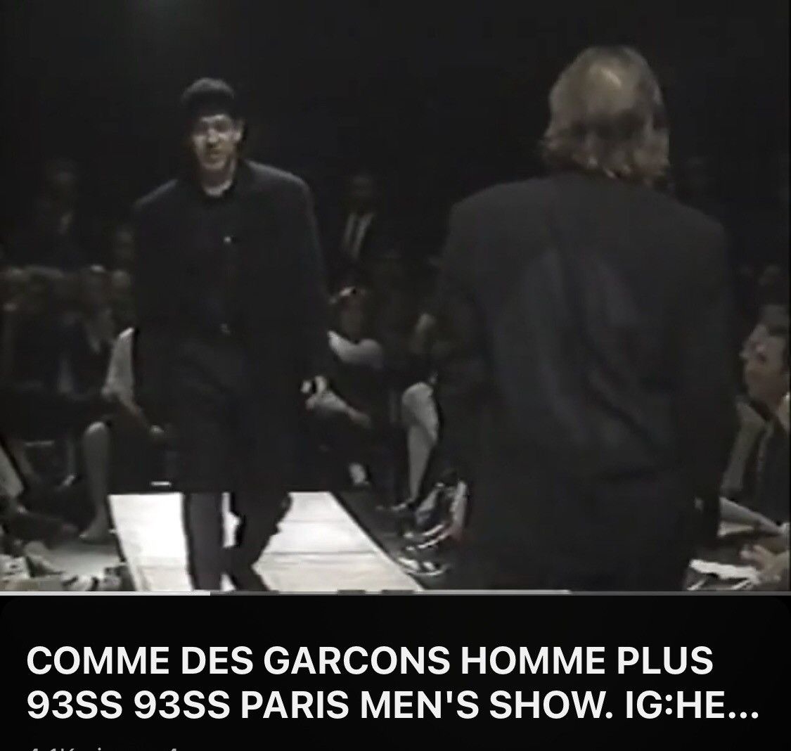 Comme des Garcons 🔥 PRINTEMPS-ETE 93 REI KAWAKUBO CDG HOMME PLUS ...