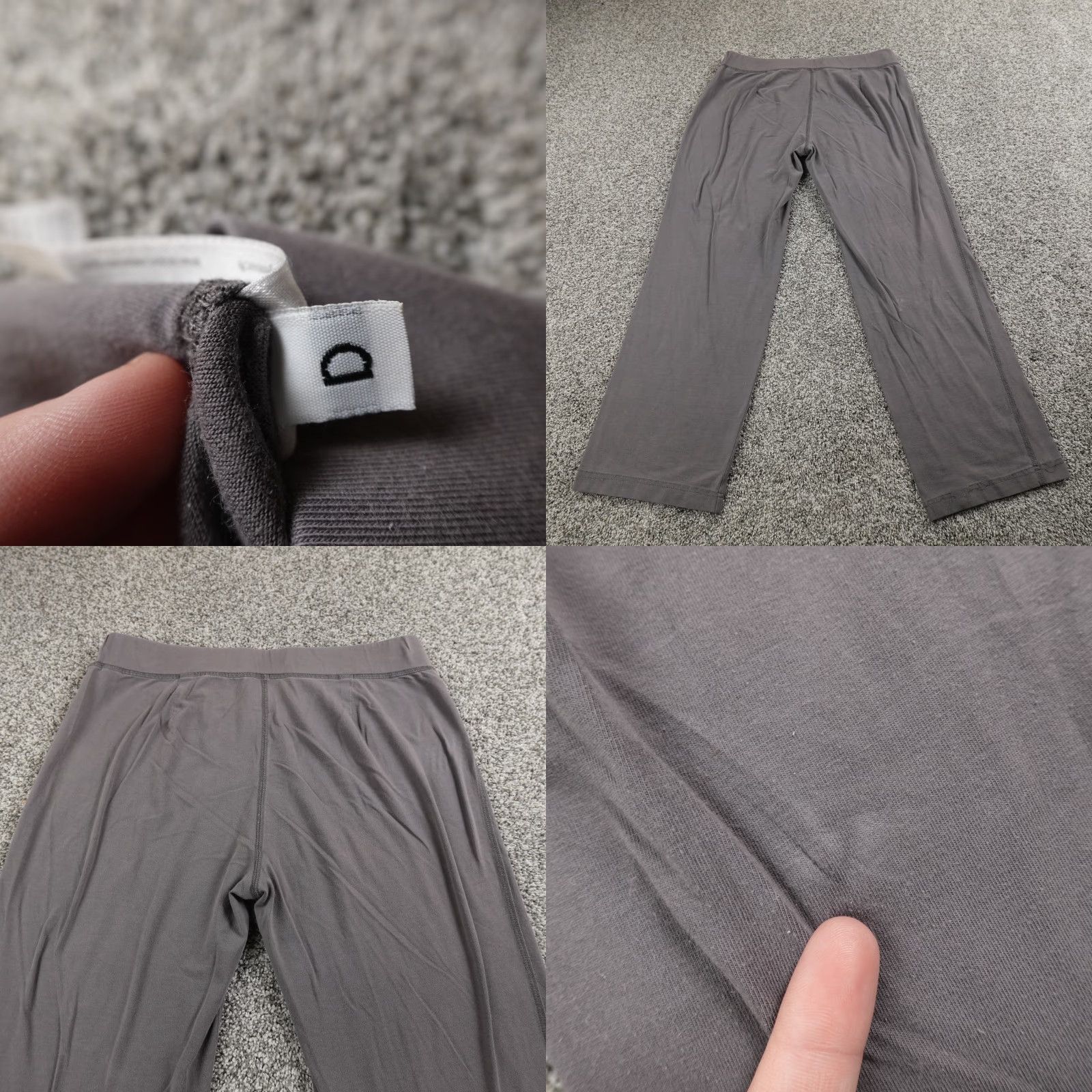 Eileen Fisher Eileen Fisher Pants Womens PL Gray Pull On High Rise Comfort Lounge Stretch Boho Size 36" / US 14 / IT 50 - 8 Thumbnail