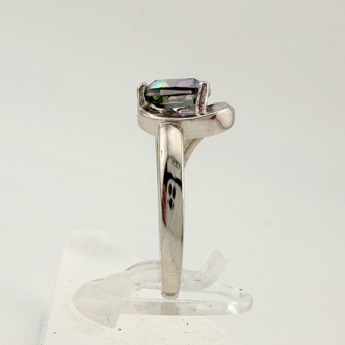 Other Trillion Cut Mystic Topaz Ring Size 7 - Sterling Size ONE SIZE - 23 Thumbnail