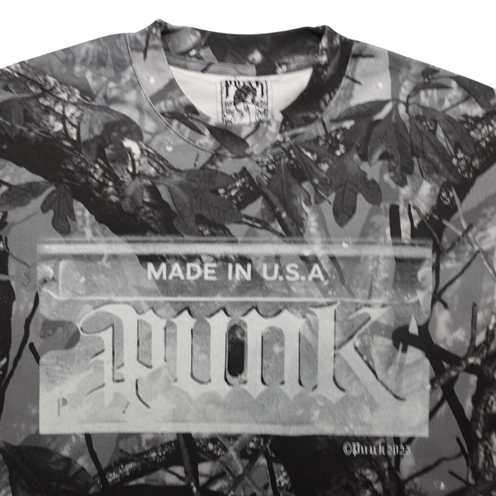 Other Punk El Jefe Razor Blade Black 100% Cotton Camouflage sz M Size US M / EU 48-50 / 2 - 4 Thumbnail
