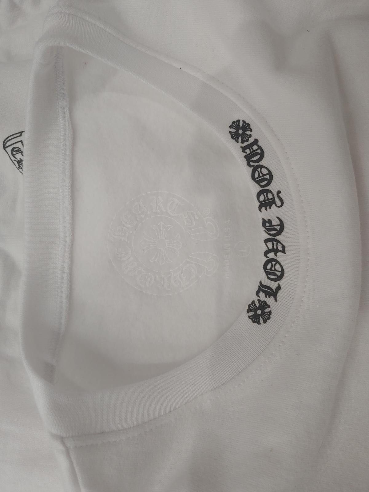 Chrome Hearts Chrome Hearts Love You Crewneck in White Size US L / EU 52-54 / 3 - 2 Thumbnail