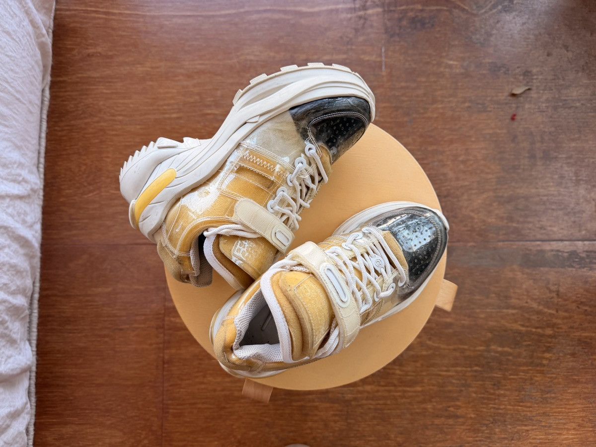 Maison Margiela Margiela Sneakers Retro Fit Sponge White Yellow Size US 7 / IT 37 - 7 Thumbnail