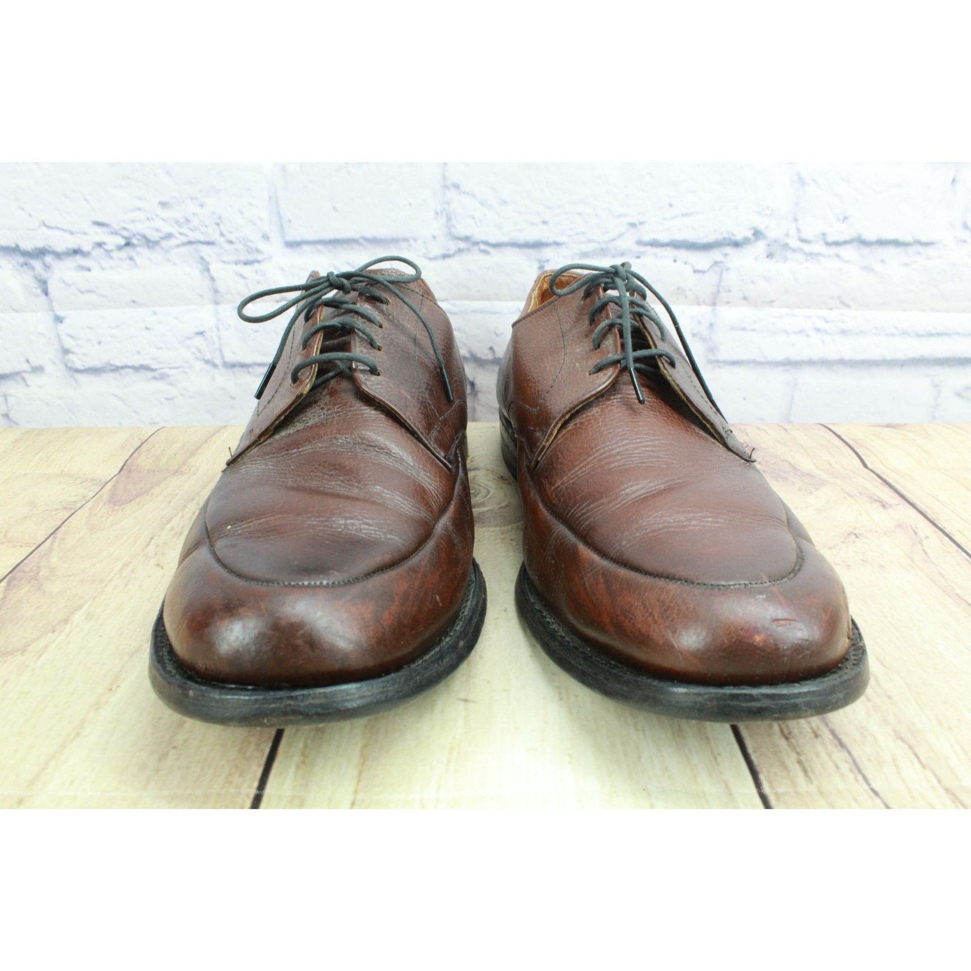 Other American Gentlemen Brown Leather Oxford Shoes Men's 10E Size US 10 / EU 43 - 5 Thumbnail