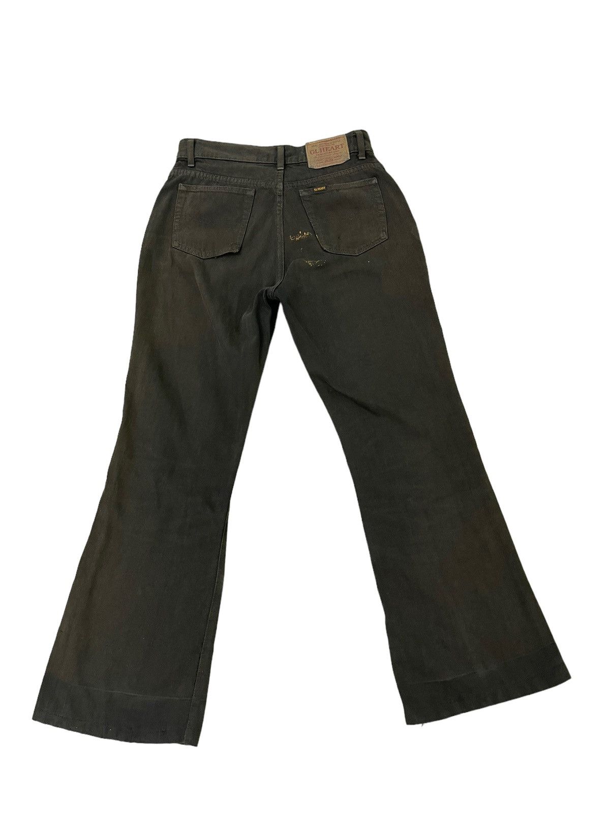 Japanese Brand Flare Jeans GL Heart Japan Faded Boot Cut 7🟦7 Size US 30 / EU 46 - 11 Thumbnail