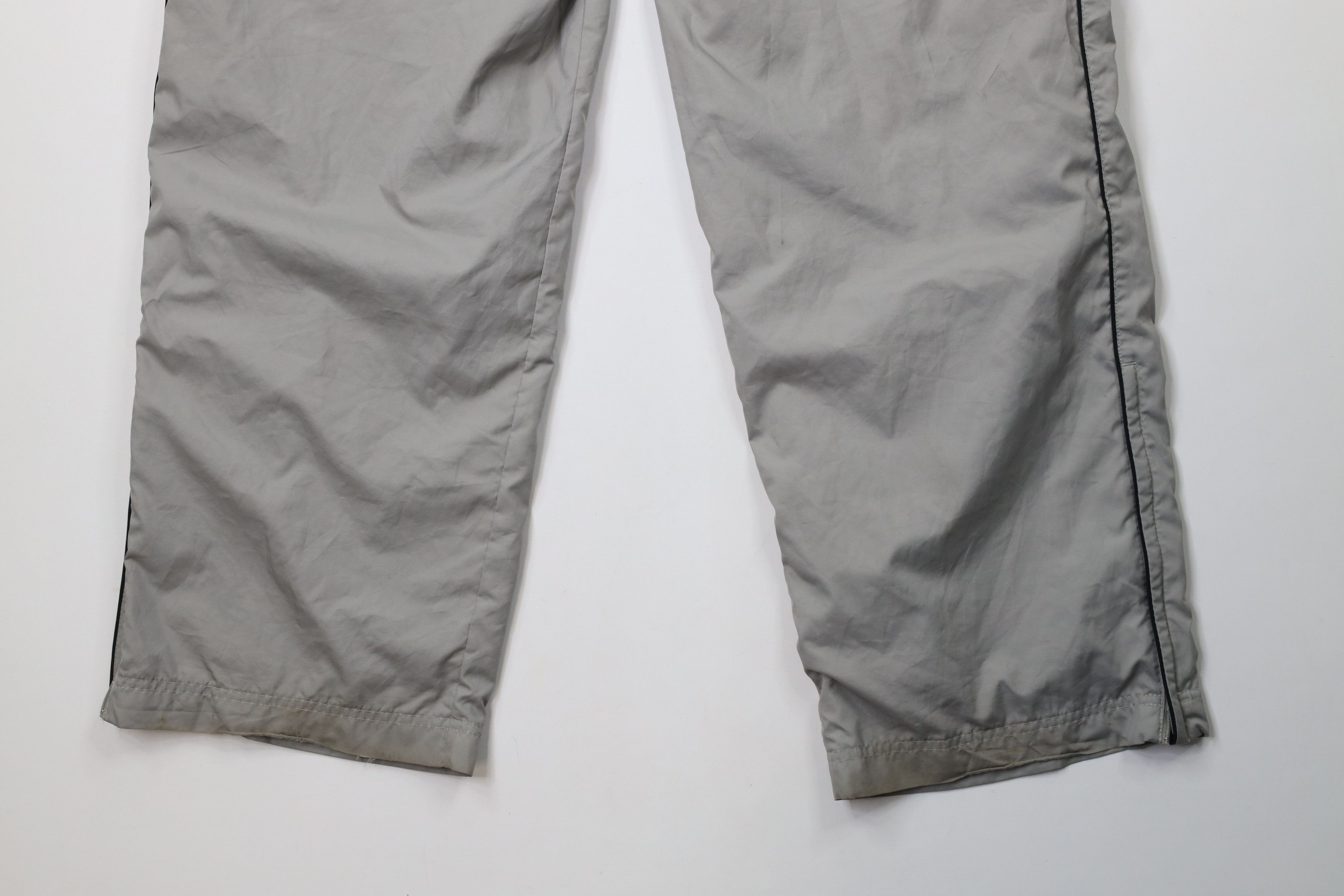 Nike × Vintage Vintage Nike Travis Scott Mini Swoosh Lined Wide Leg Pants Size US 36 / EU 52 - 13 Thumbnail