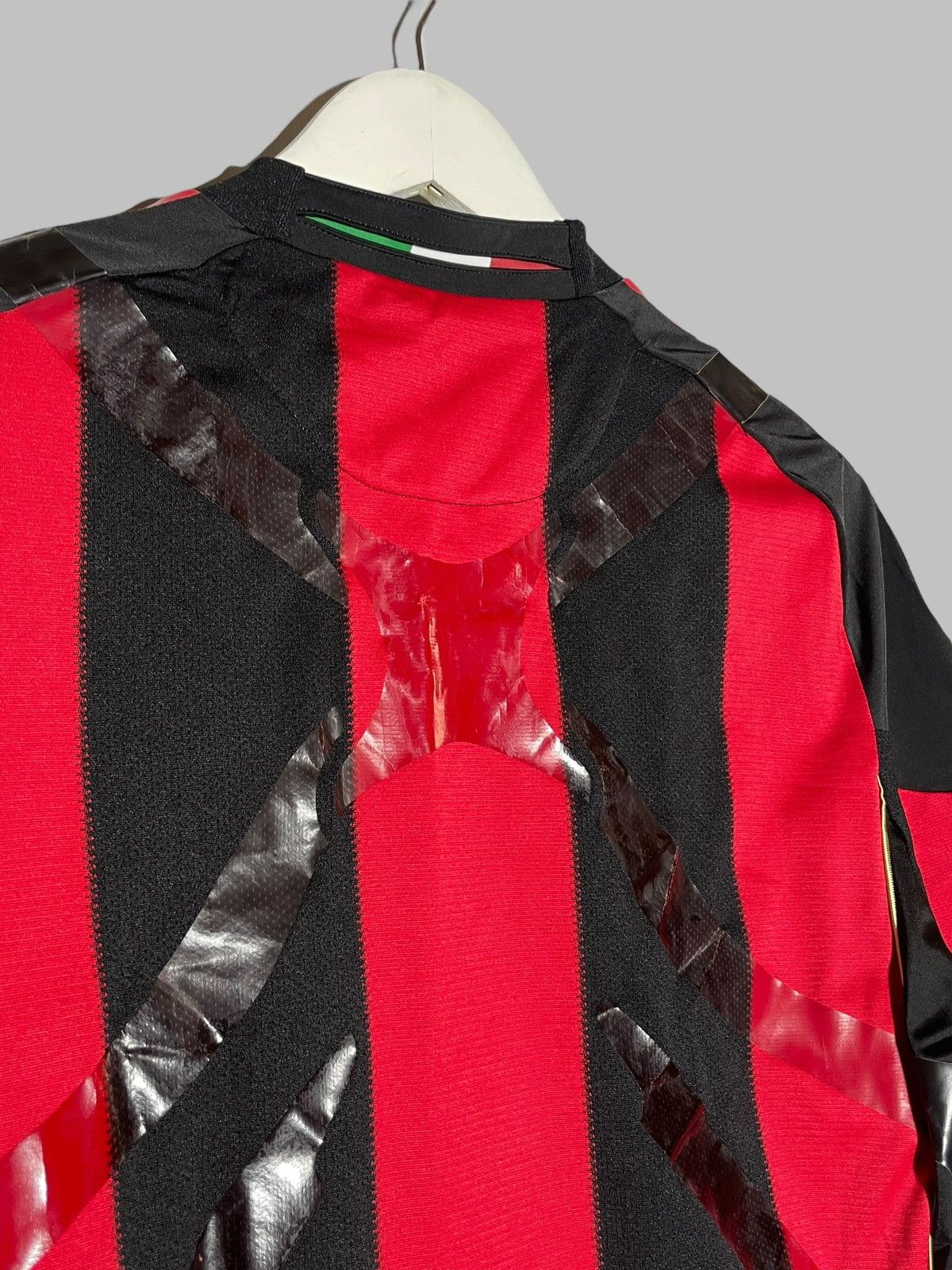 Adidas AC Milan Adidas Techfit 2010/11 Football Shirt Player Issue Size US L / EU 52-54 / 3 - 11 Thumbnail