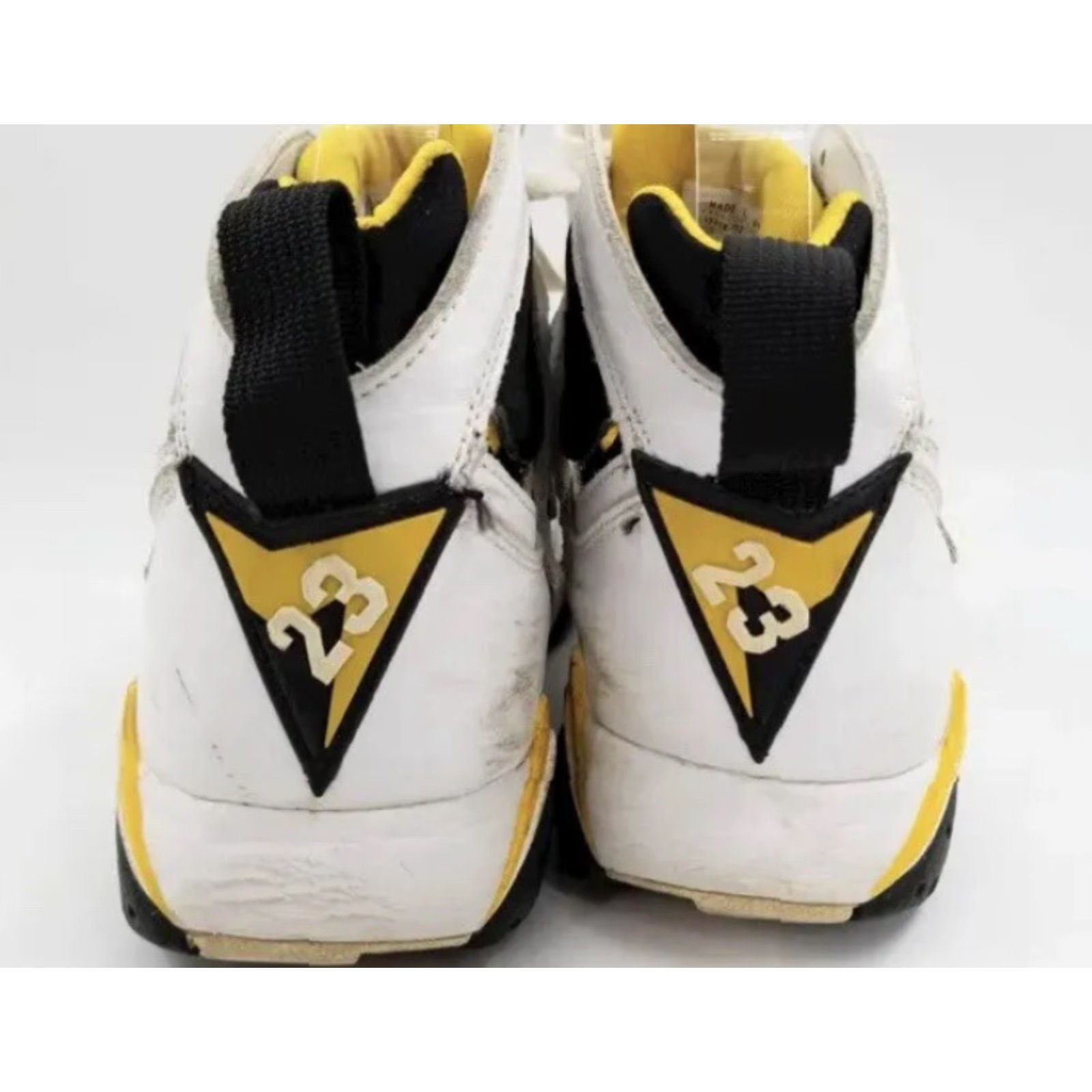 Nike Nike Women's Air Jordan 7 Retro White Varsity Maize Sneakers 313358-172 Size 8 Size US 8 / IT 38 - 4 Thumbnail