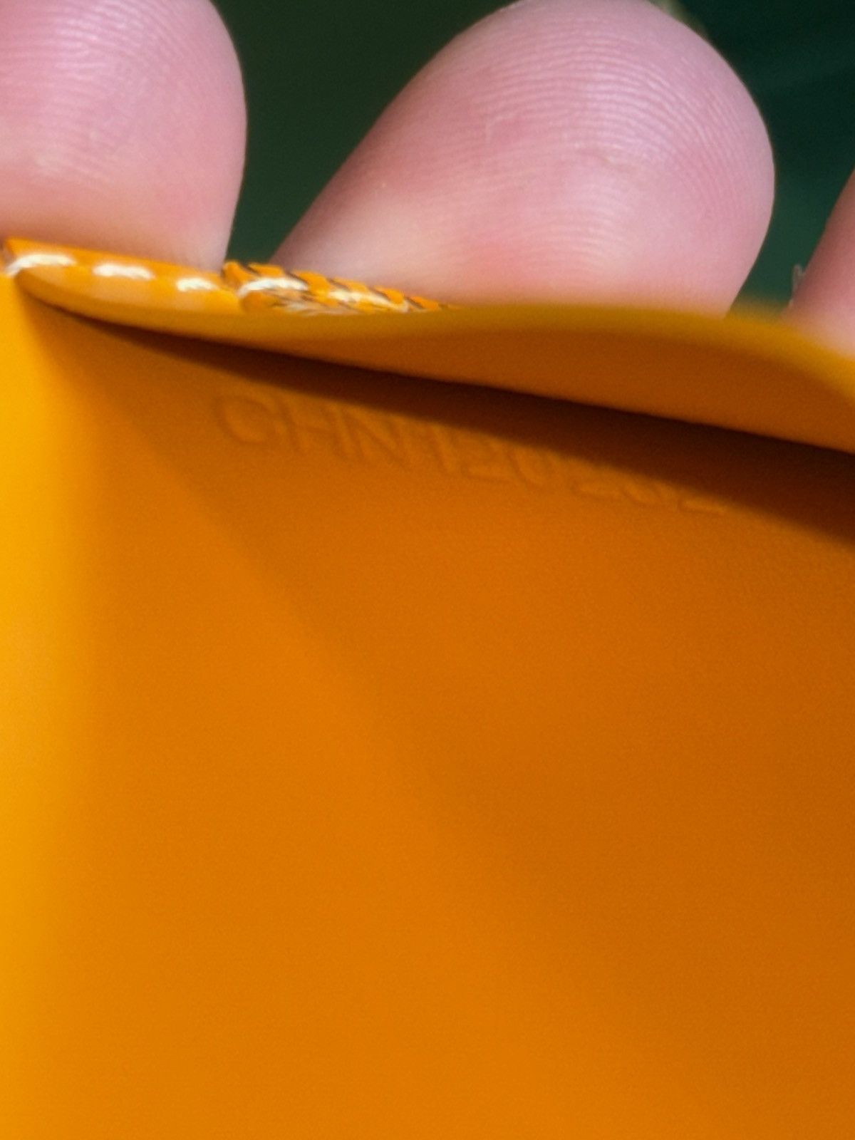Goyard GOYARD Yellow Card Holder NEW W BOX Authentic Size ONE SIZE - 10 Thumbnail