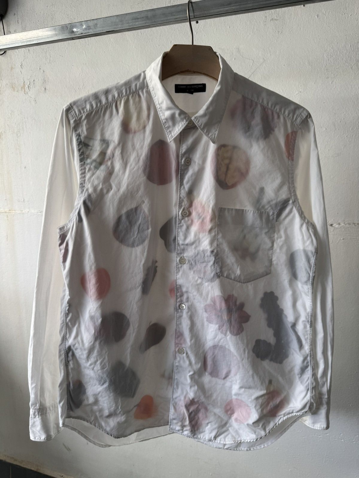 Comme des Garcons SS04 Comme Des Garcons Homme Reverse Potherb Pattern Shirt Size US S / EU 44-46 / 1 - 4 Thumbnail