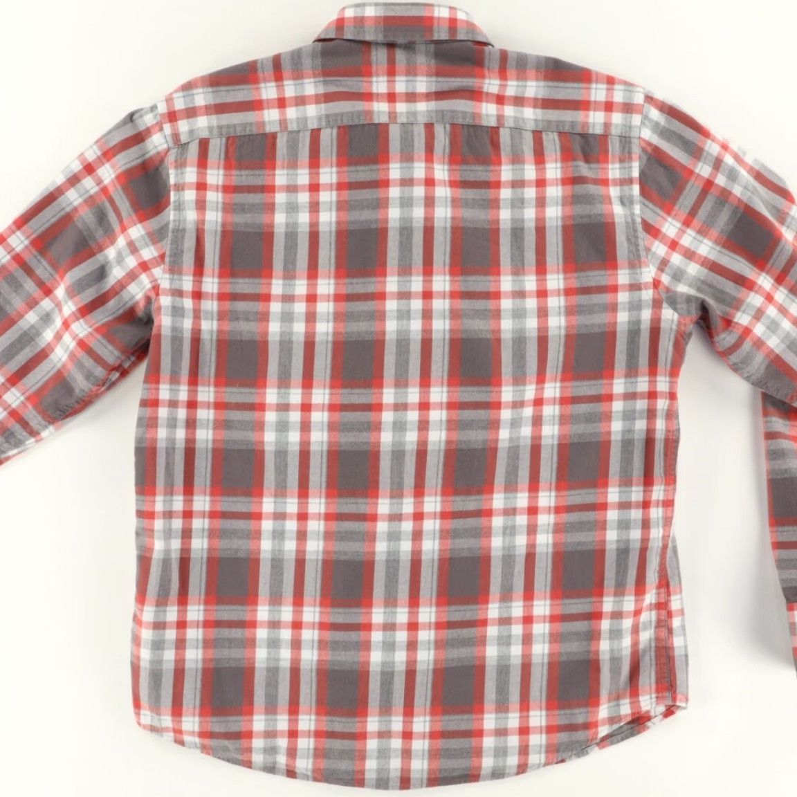 UNTUCKit Untuckit Shirt Men M Flannel Plaid Long Sleeve Button Up Cotton Multi-Colored - 95? Size US M / EU 48-50 / 2 - 4 Thumbnail