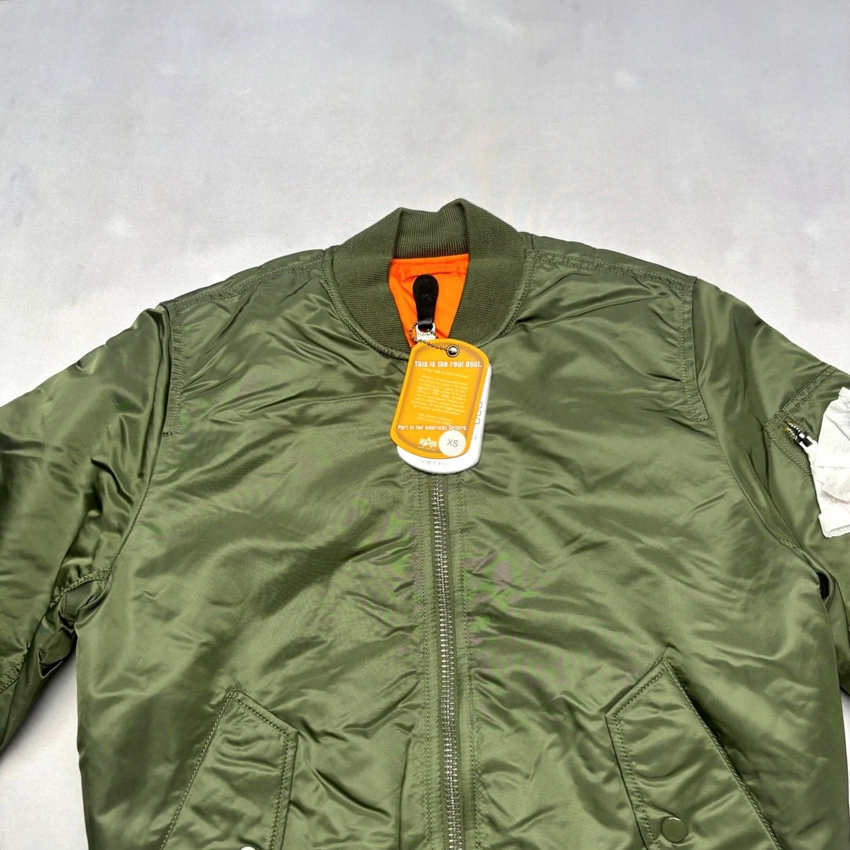 Alpha Industries Alpha Industries MA-1 Bomber Jacket XS Made in USA Men's NWT Size US XS / EU 42 / 0 - 2 Thumbnail