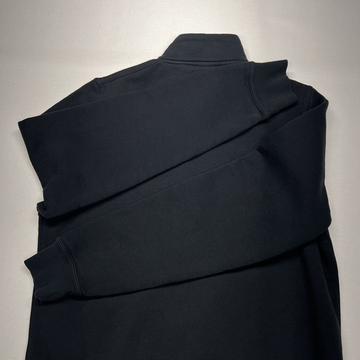 Nike Nike Sweatshirt Black Full Zip Mock Neck Swoosh Turkey Made Size US M / EU 48-50 / 2 - 15 Thumbnail