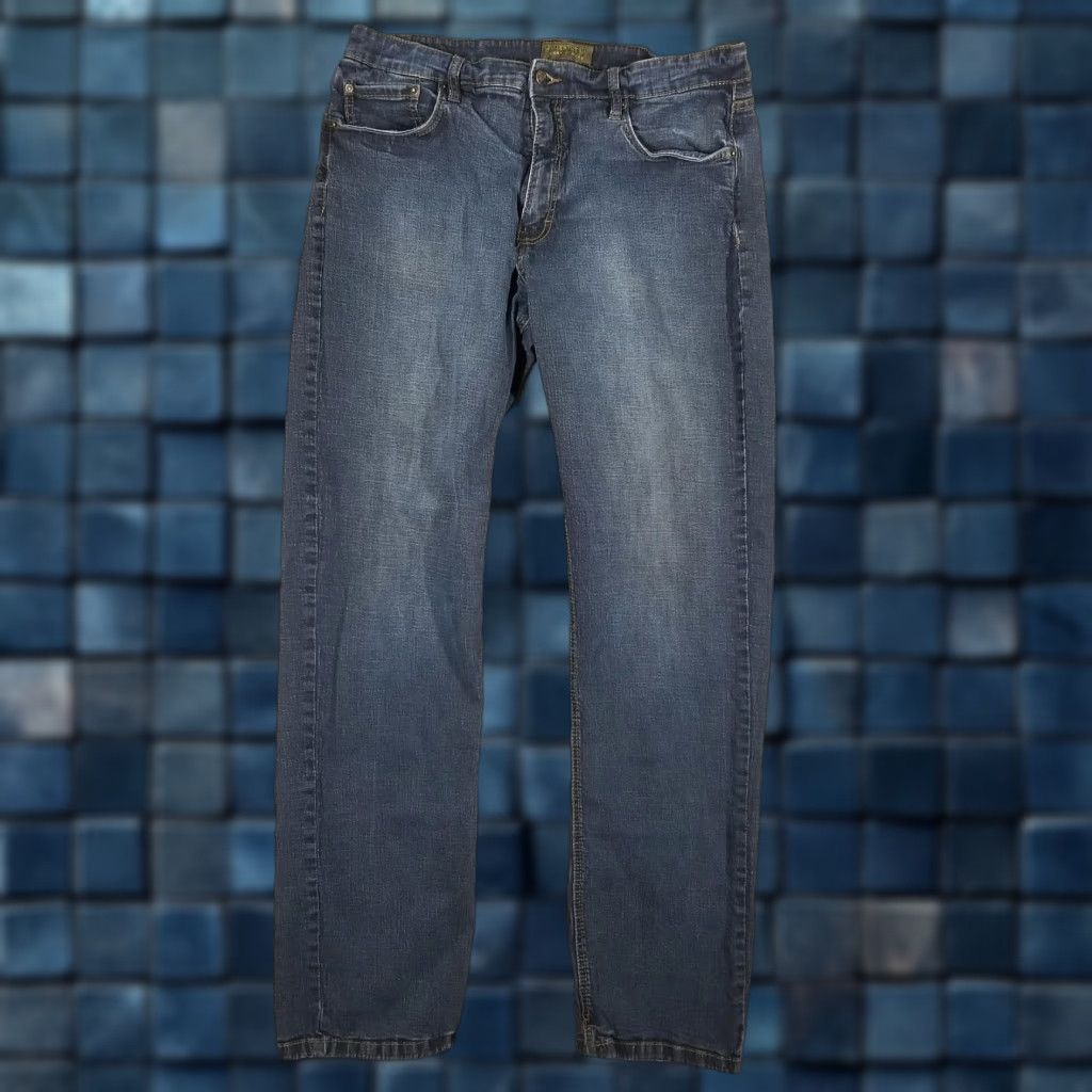 Vintage Urbanstar Jeans Mens 36x34 Blue Denim Straight Leg Stretch 5 Pocket 610594 Size US 36 / EU 52 - 1 Thumbnail