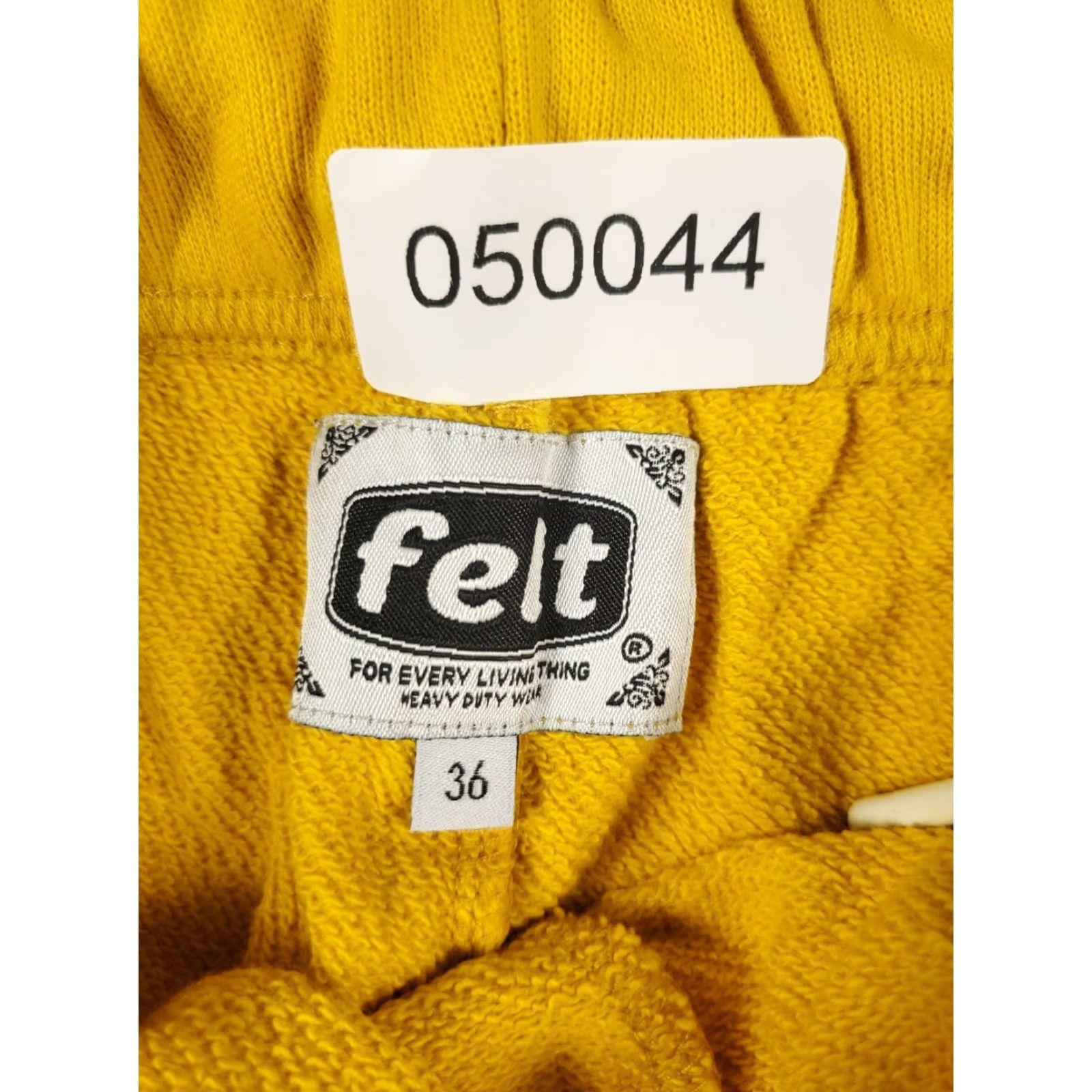 FELT For Every Living Thing Pants Mens XL Yellow Felt Comber Terry Sweatpants Jogger Size US 36 / EU 52 - 8 Thumbnail