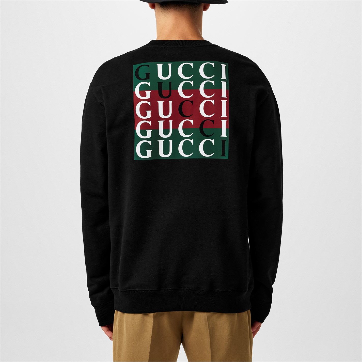 Gucci GUCCI Logo Sweatshirt Size US L / EU 52-54 / 3 - 4 Thumbnail