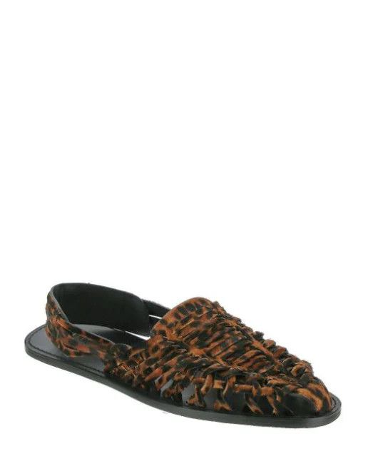Saint Laurent Paris o1bcso1str0724 Deo Sandals in Leopard Size US 7 / EU 40 - 2 Thumbnail