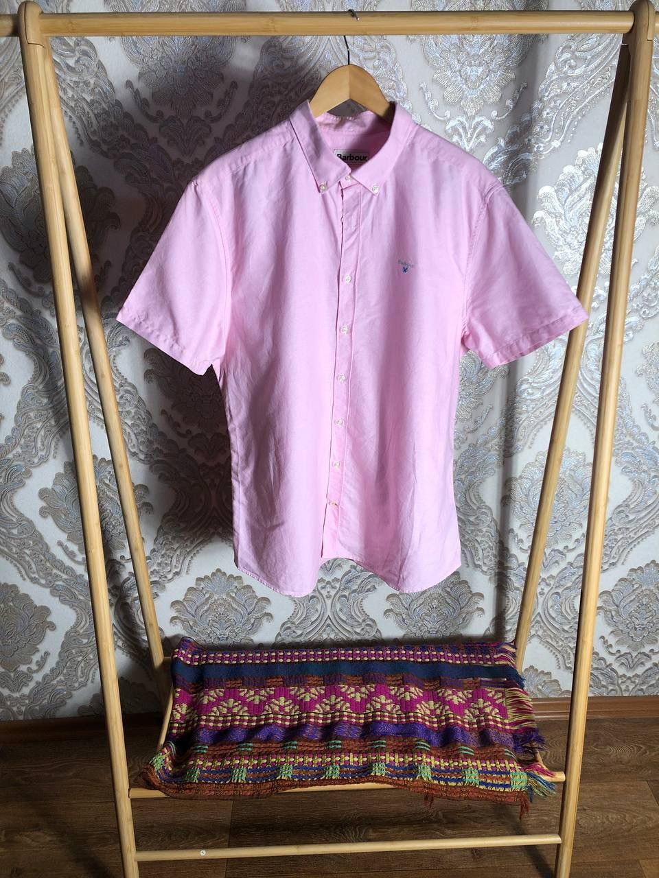Barbour VINTAGE BARBOUR OXFORD CLASSIC DESIGNER SHIRT CASUAL Y2K 90s Size US XXL / EU 58 / 5 - 3 Thumbnail