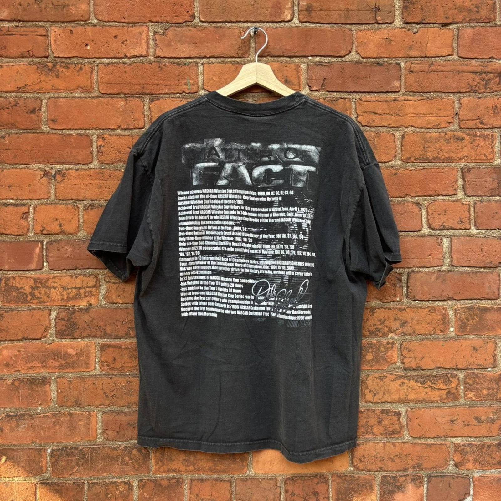 Chase Authentics vintage Dale Earnhardt determination t shirt 00s L Size US L / EU 52-54 / 3 - 3 Thumbnail