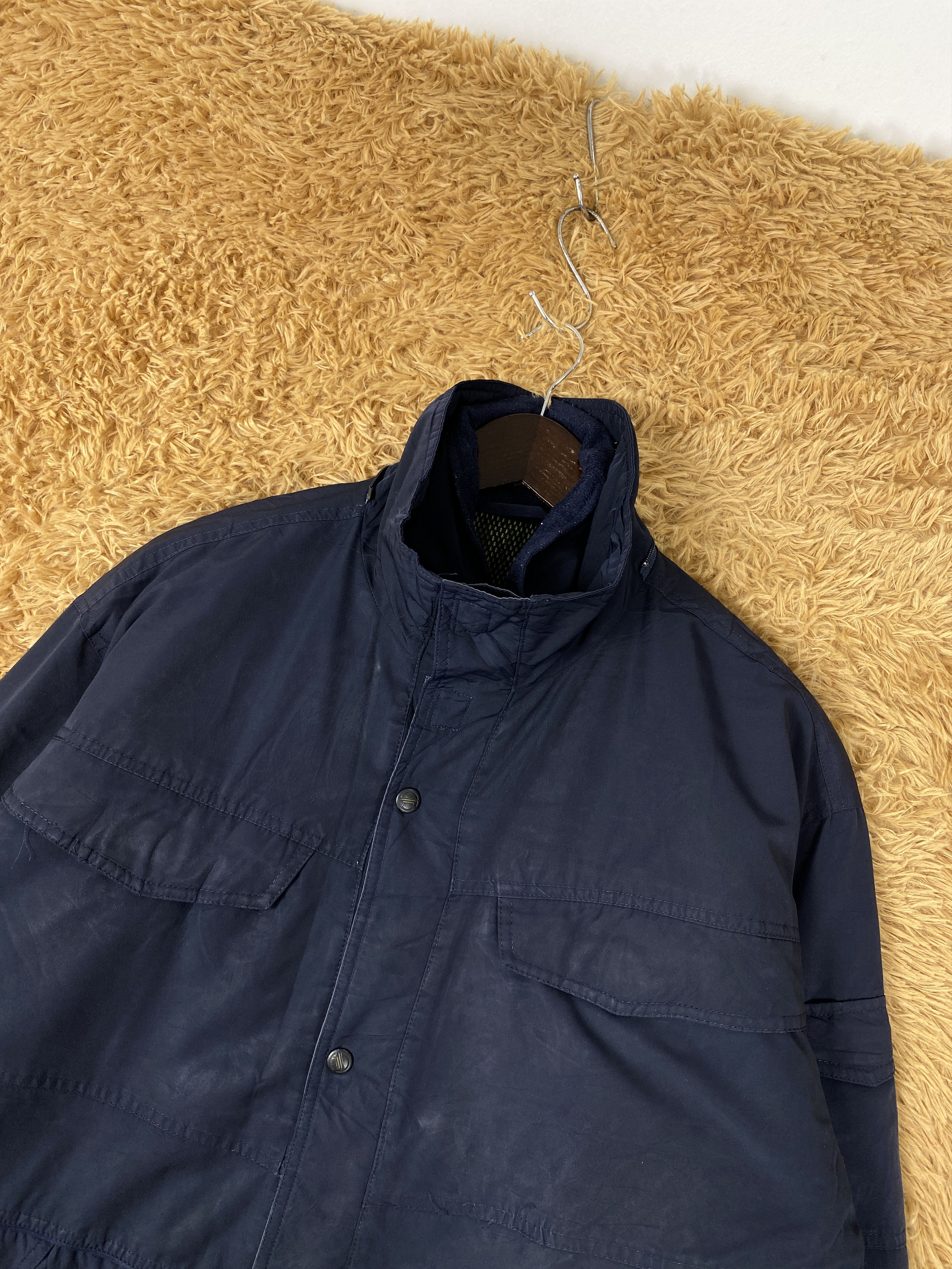 Japanese Brand Vintage Jichodo Quilted Lining Jacket J2011 Size US L / EU 52-54 / 3 - 2 Thumbnail