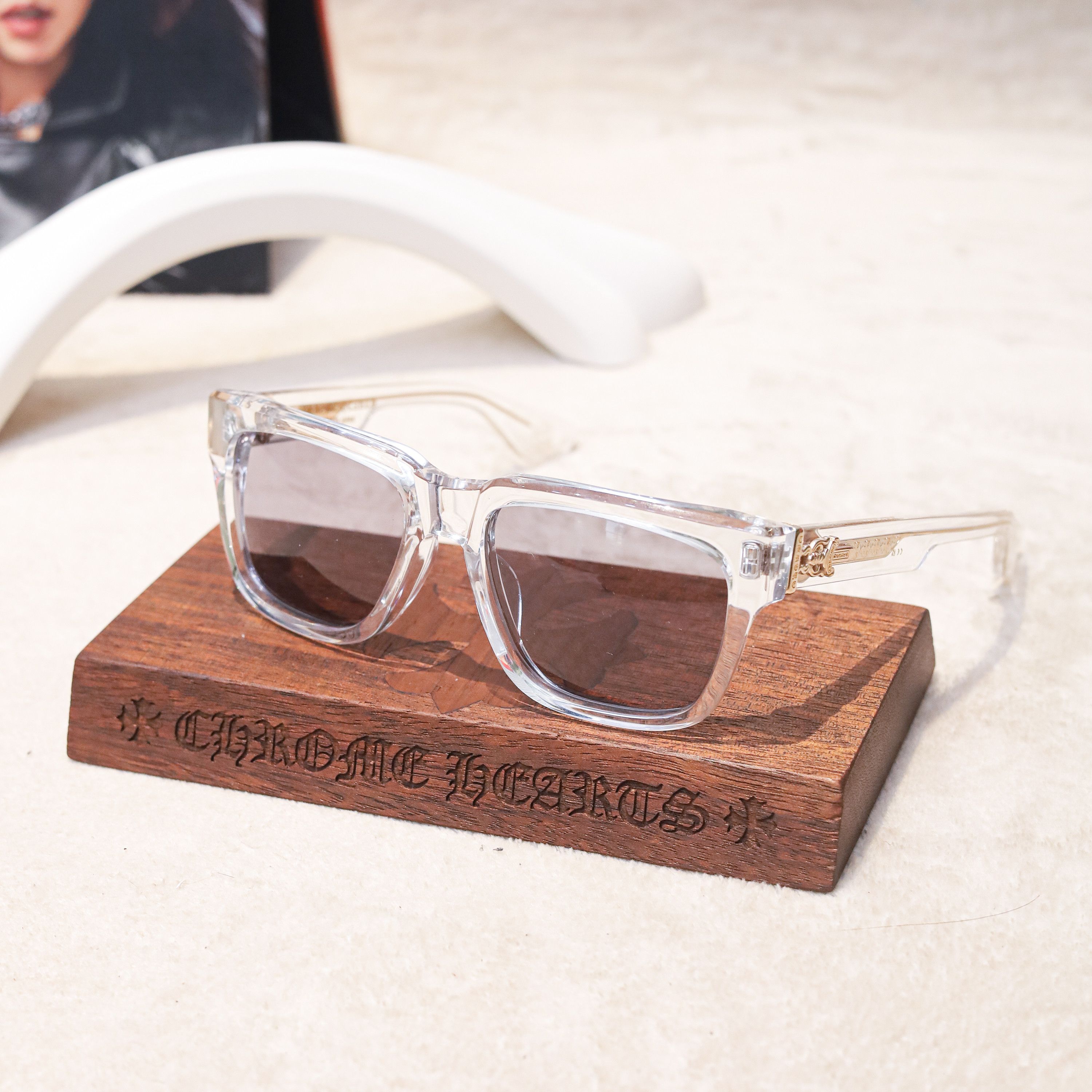 Chrome Hearts CHROME HEARTS BOX OFFICER CRYSTAL Size ONE SIZE - 3 Thumbnail
